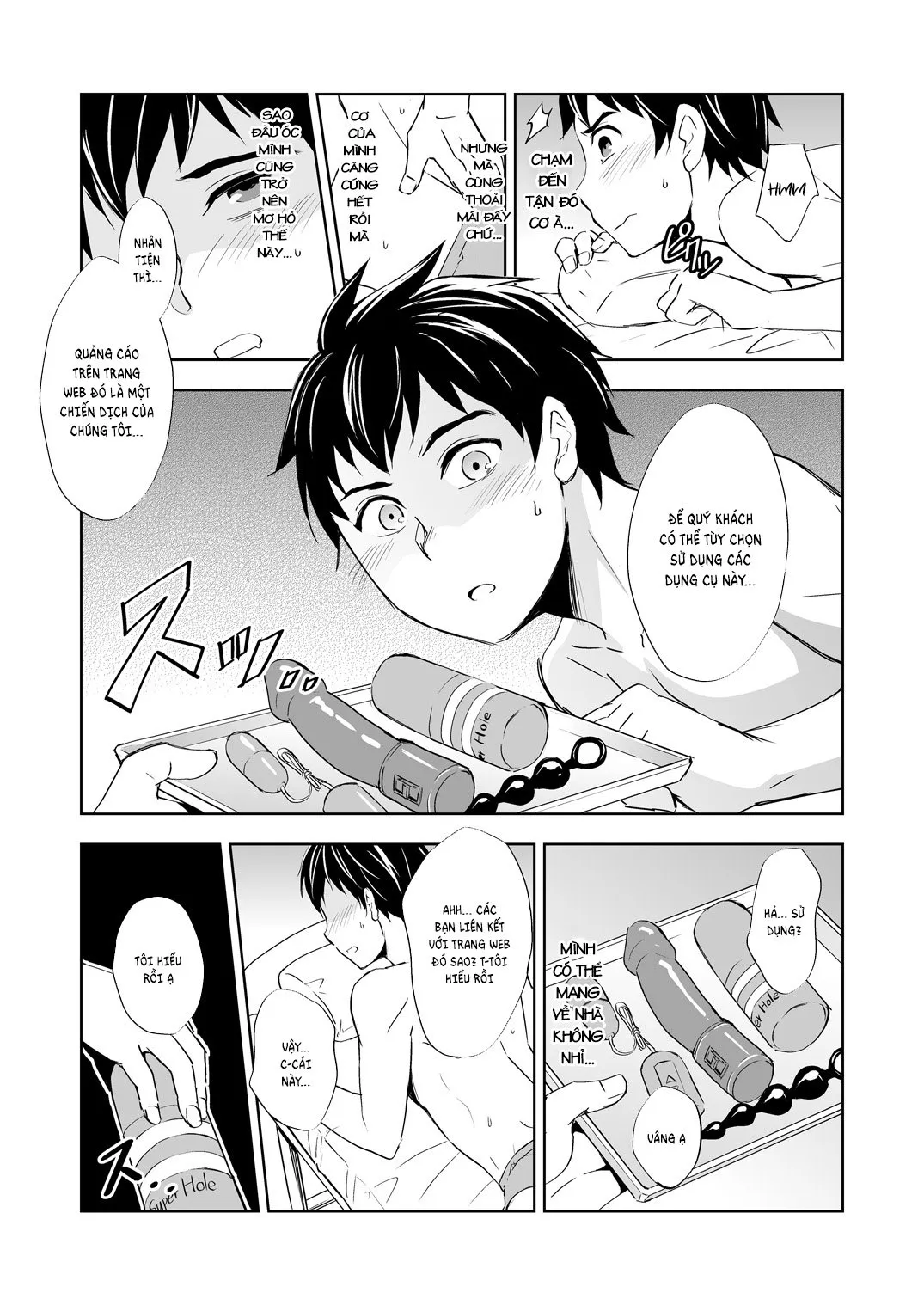 HentaiVN.net - Ảnh 5 - Quán mát xa miễn phí - Chap 1