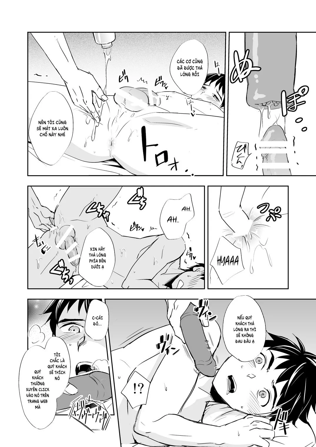 HentaiVN.net - Ảnh 8 - Quán mát xa miễn phí - Chap 1