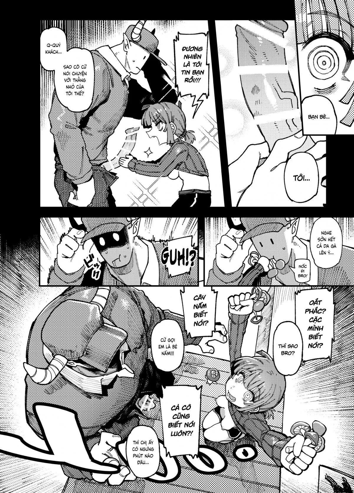 HentaiVN.net - Ảnh 18 - Lỡ ăn phải nấm, nứng không kịp ngỡ [Ie ga Shike Sugite Haete Kita Genkaku Yuuhatsu Kinoko wo Gosyoku Shite Hatsujyou Shita Ato no Are ya Kore; 家が湿気過ぎて生えてきた幻覚誘発するキノコを誤食して発情したあとのあれやこれ] - Tu bi con tình iu