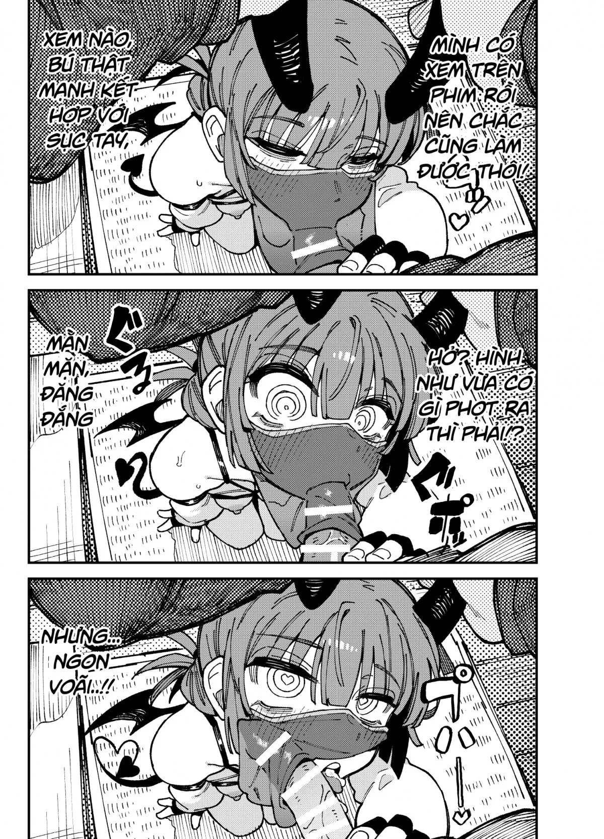 HentaiVN.net - Ảnh 35 - Lỡ ăn phải nấm, nứng không kịp ngỡ [Ie ga Shike Sugite Haete Kita Genkaku Yuuhatsu Kinoko wo Gosyoku Shite Hatsujyou Shita Ato no Are ya Kore; 家が湿気過ぎて生えてきた幻覚誘発するキノコを誤食して発情したあとのあれやこれ] - Tu bi con tình iu