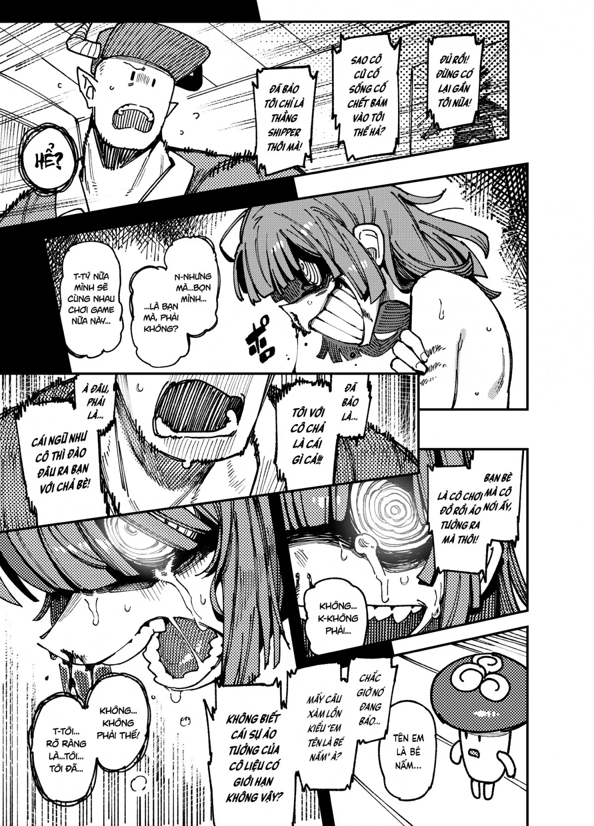 HentaiVN.net - Ảnh 51 - Lỡ ăn phải nấm, nứng không kịp ngỡ [Ie ga Shike Sugite Haete Kita Genkaku Yuuhatsu Kinoko wo Gosyoku Shite Hatsujyou Shita Ato no Are ya Kore; 家が湿気過ぎて生えてきた幻覚誘発するキノコを誤食して発情したあとのあれやこれ] - Tu bi con tình iu