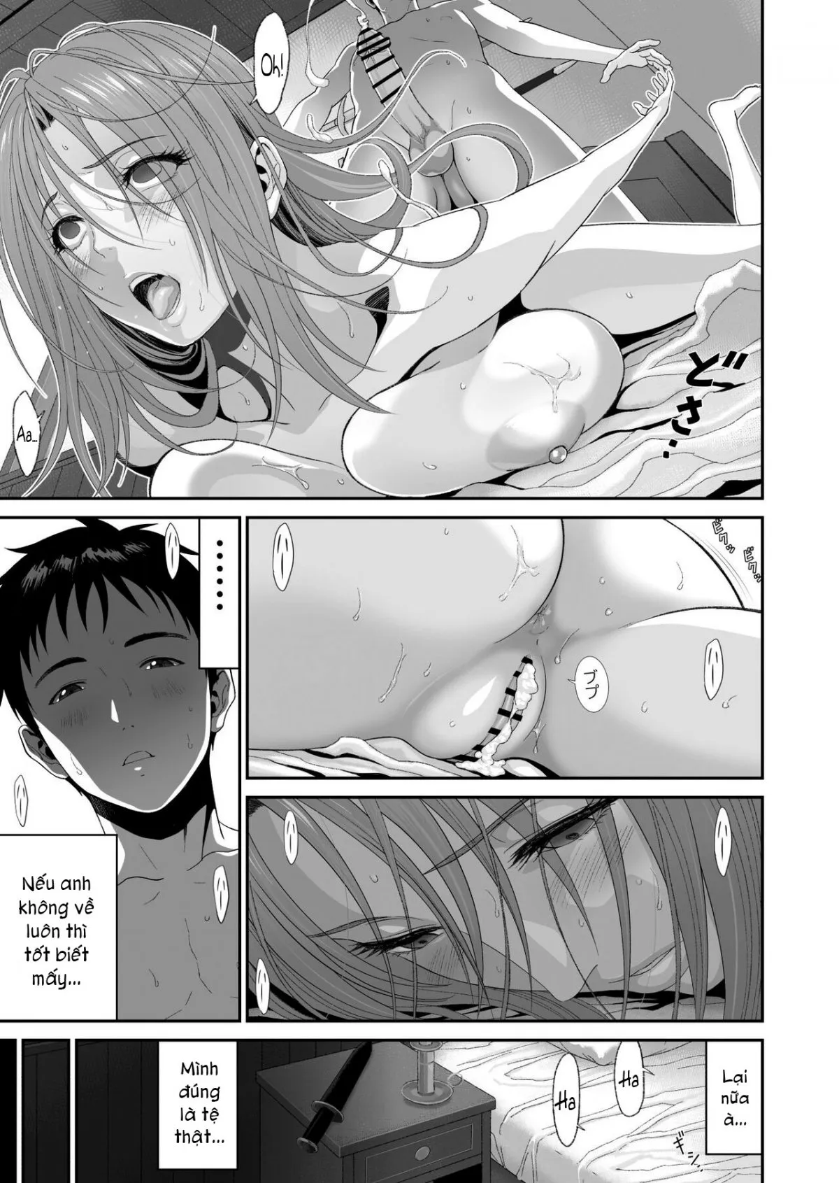 HentaiVN.net - Ảnh 37 - Aniki ga Mamono o Katteru Aidani - Oneshot