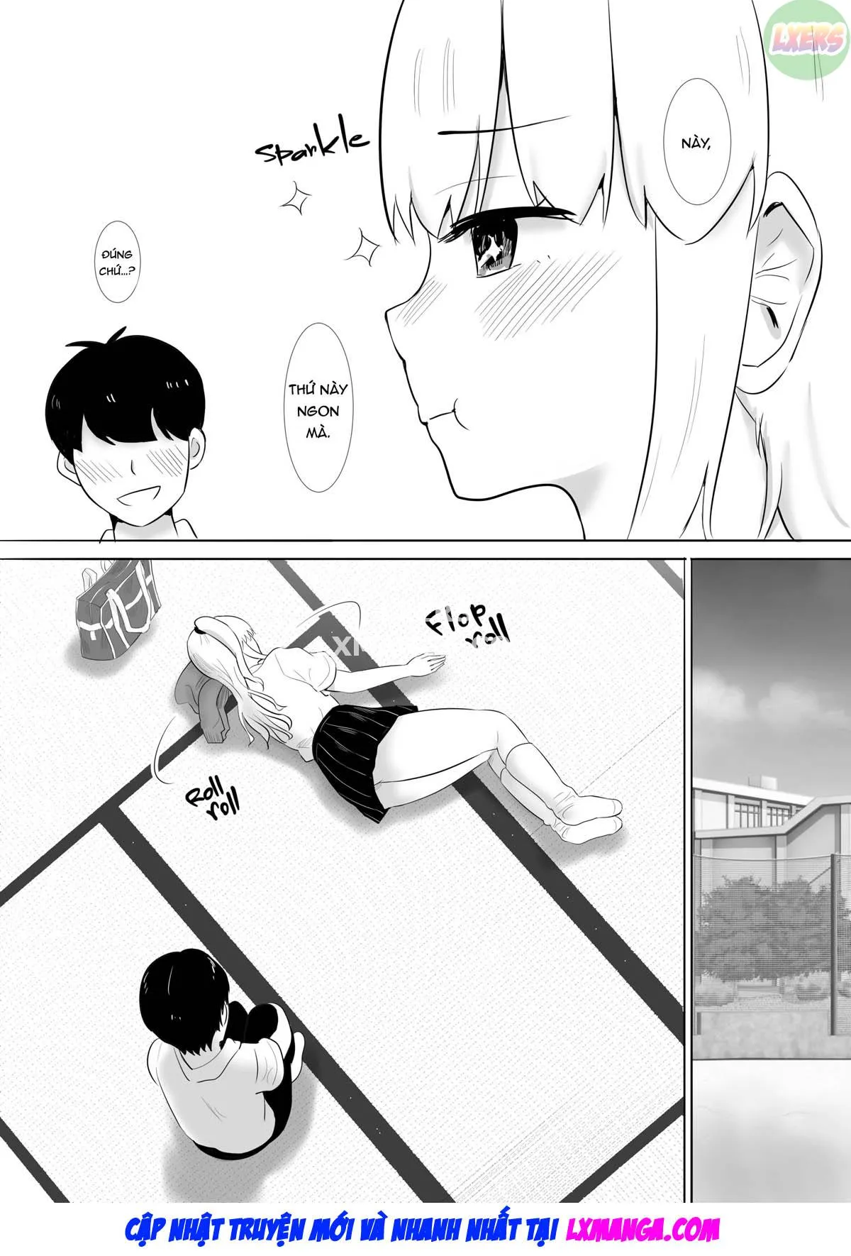 HentaiVN.net - Ảnh 10 - Mukuchi na Jitome Gal to Futarikiri no Bushitsu de Bunkabu Nanoni Asedaku Nakadashi Sex na Houkago - Oneshot