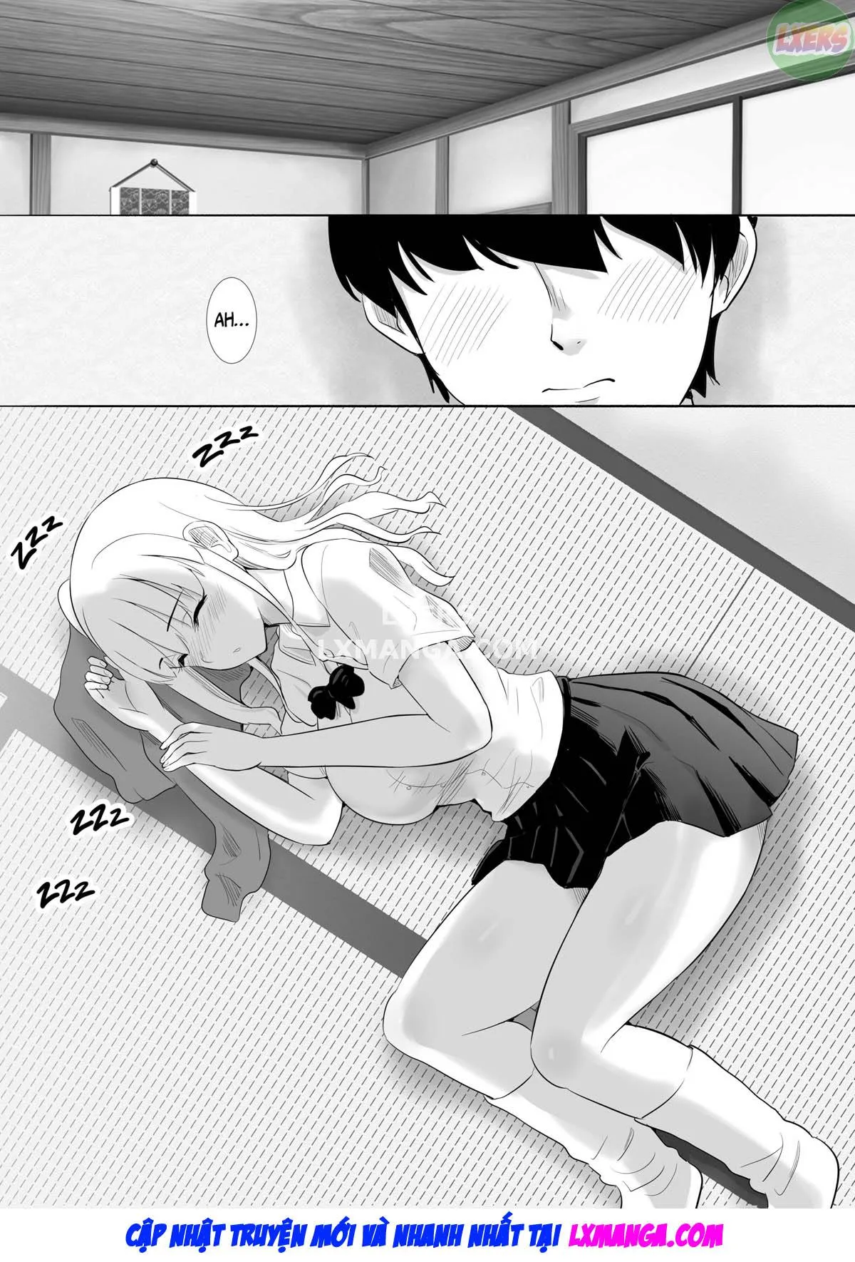 HentaiVN.net - Ảnh 11 - Mukuchi na Jitome Gal to Futarikiri no Bushitsu de Bunkabu Nanoni Asedaku Nakadashi Sex na Houkago - Oneshot