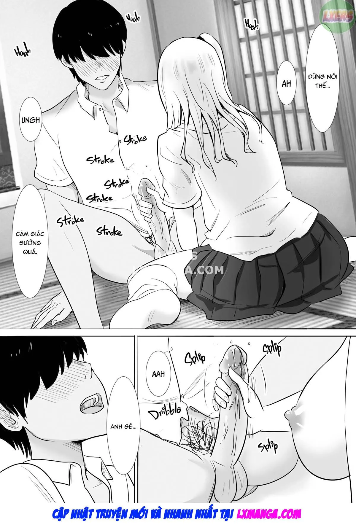 HentaiVN.net - Ảnh 20 - Mukuchi na Jitome Gal to Futarikiri no Bushitsu de Bunkabu Nanoni Asedaku Nakadashi Sex na Houkago - Oneshot