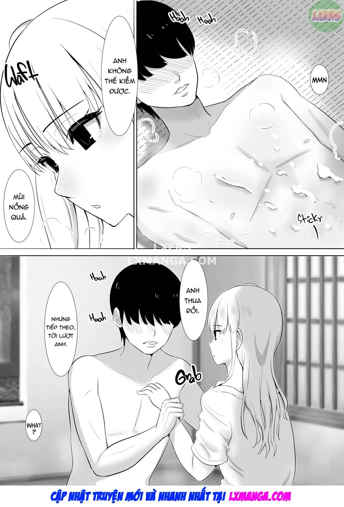 HentaiVN.net - Ảnh 25 - Mukuchi na Jitome Gal to Futarikiri no Bushitsu de Bunkabu Nanoni Asedaku Nakadashi Sex na Houkago - Oneshot