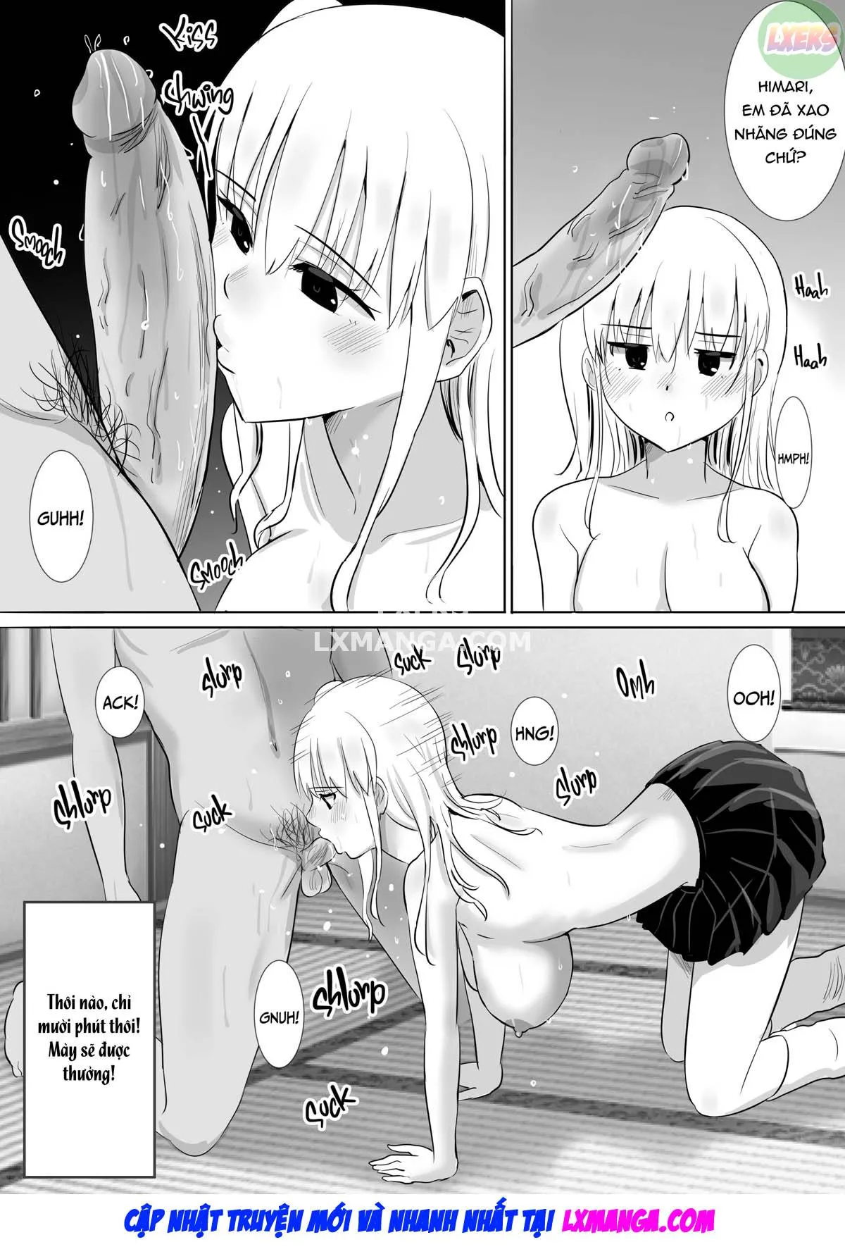 HentaiVN.net - Ảnh 34 - Mukuchi na Jitome Gal to Futarikiri no Bushitsu de Bunkabu Nanoni Asedaku Nakadashi Sex na Houkago - Oneshot