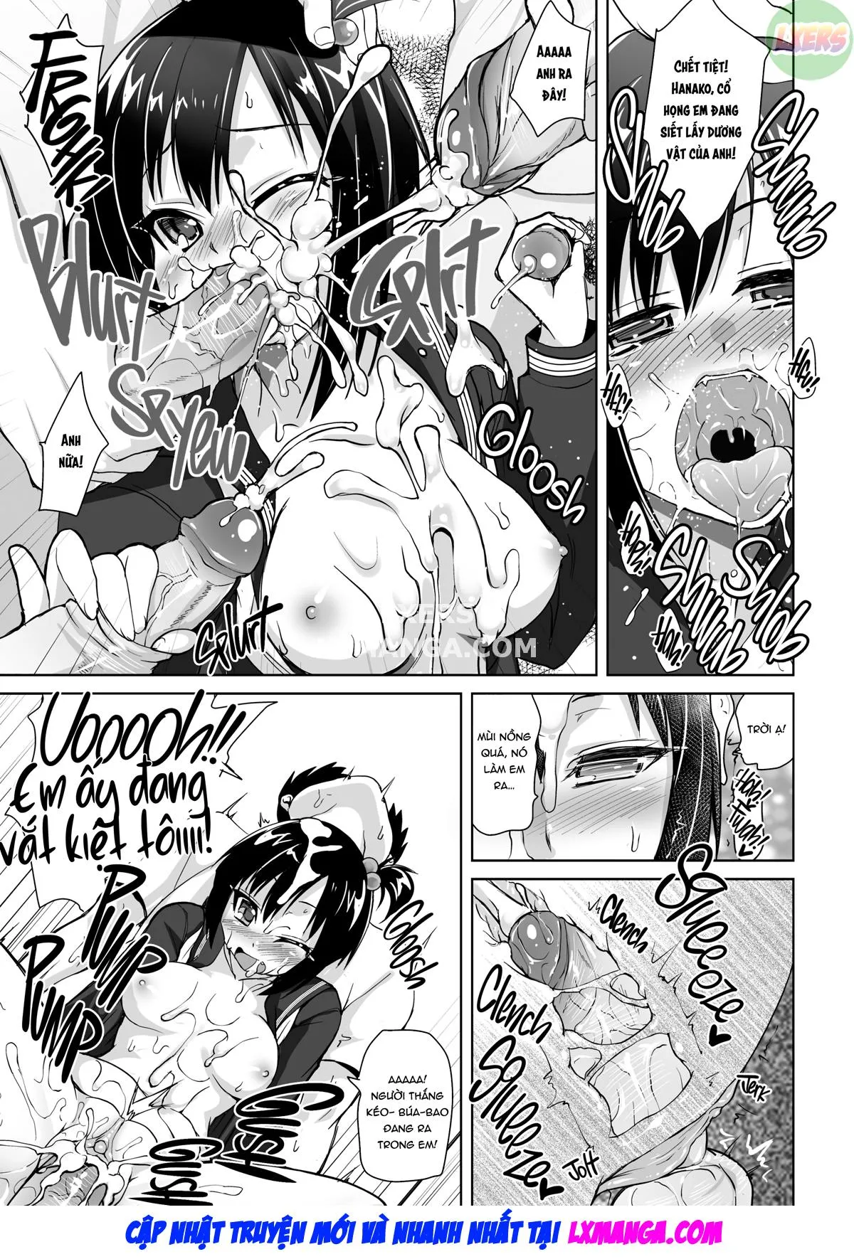 HentaiVN.net - Ảnh 17 - Gyouretsu no Dekiru Nikubenki Rinkanjo -MasPet Hanako-san - Oneshot