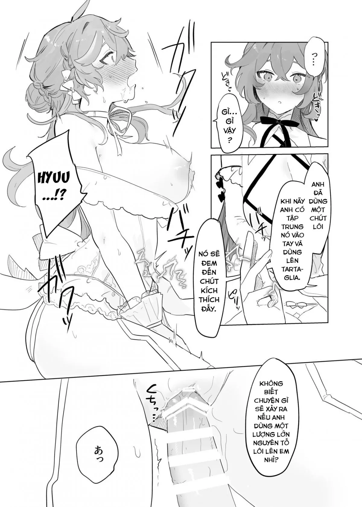 HentaiVN.net - Ảnh 14 - Aether và những cô nàng quyến rũ. [Sora-kun ga Ashinaga Oneechan-tachi to Ichaicha Suru Hon.] - Dạo đầu, Tartaglia