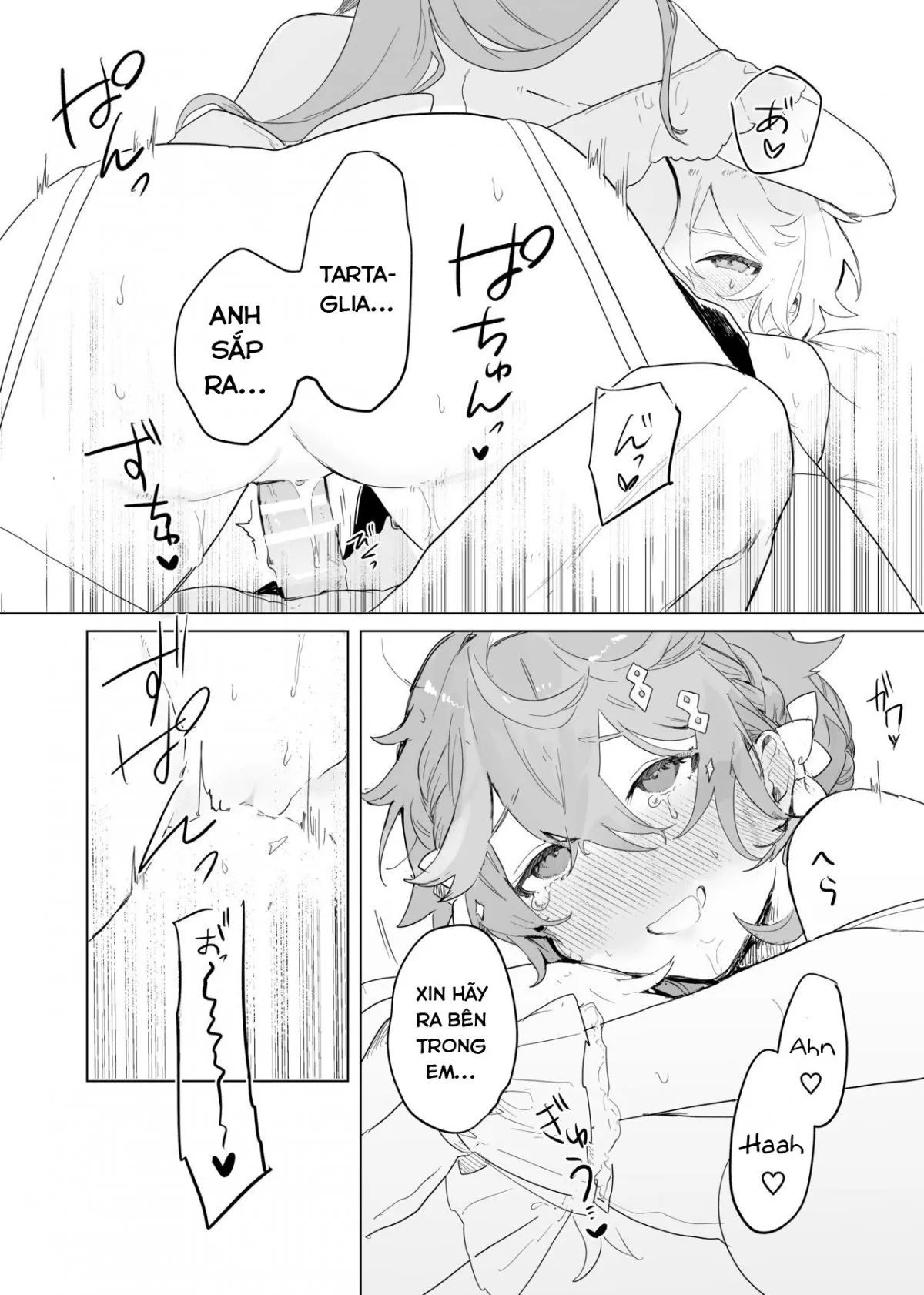 HentaiVN.net - Ảnh 18 - Aether và những cô nàng quyến rũ. [Sora-kun ga Ashinaga Oneechan-tachi to Ichaicha Suru Hon.] - Dạo đầu, Tartaglia
