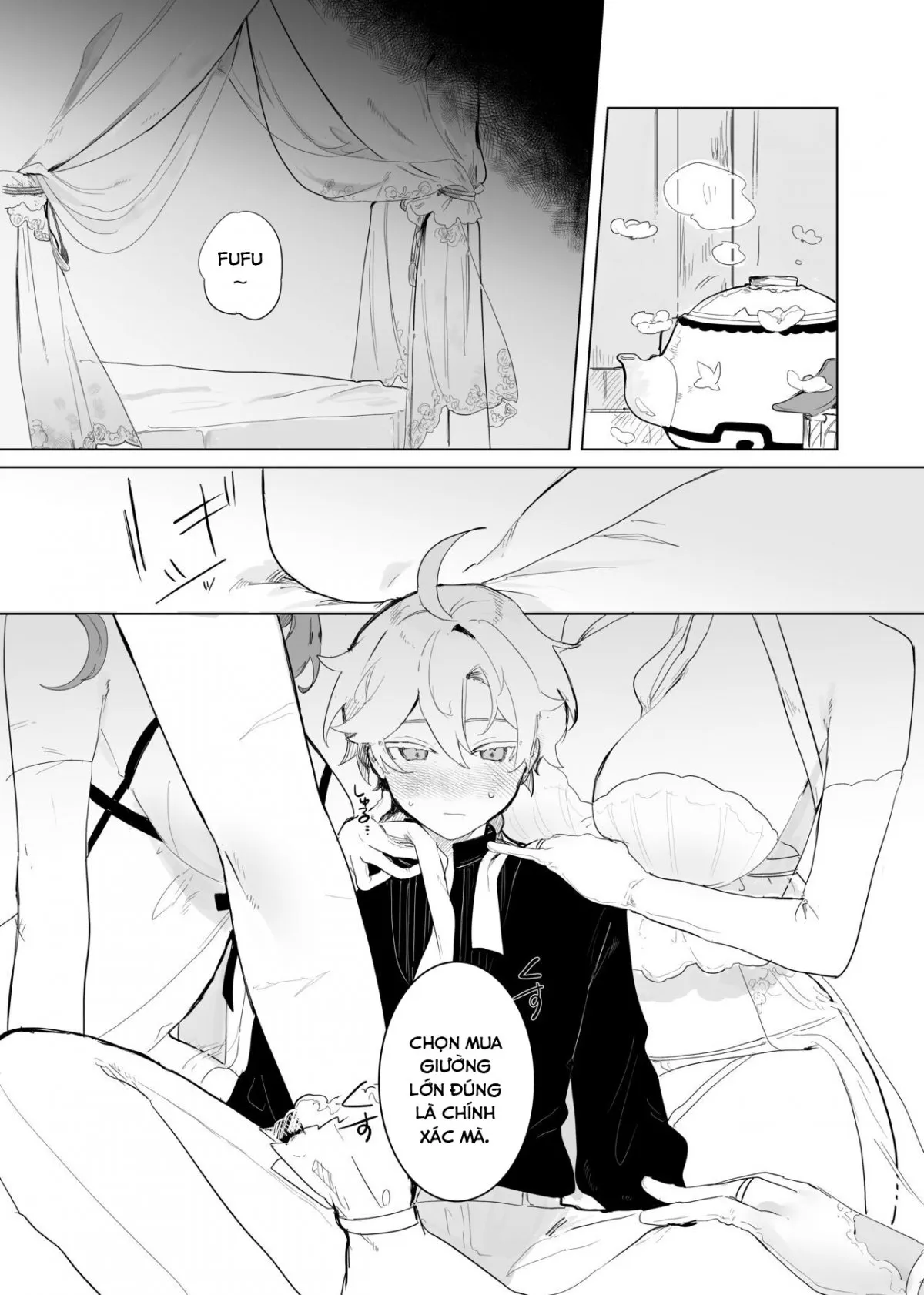 HentaiVN.net - Ảnh 4 - Aether và những cô nàng quyến rũ. [Sora-kun ga Ashinaga Oneechan-tachi to Ichaicha Suru Hon.] - Dạo đầu, Tartaglia