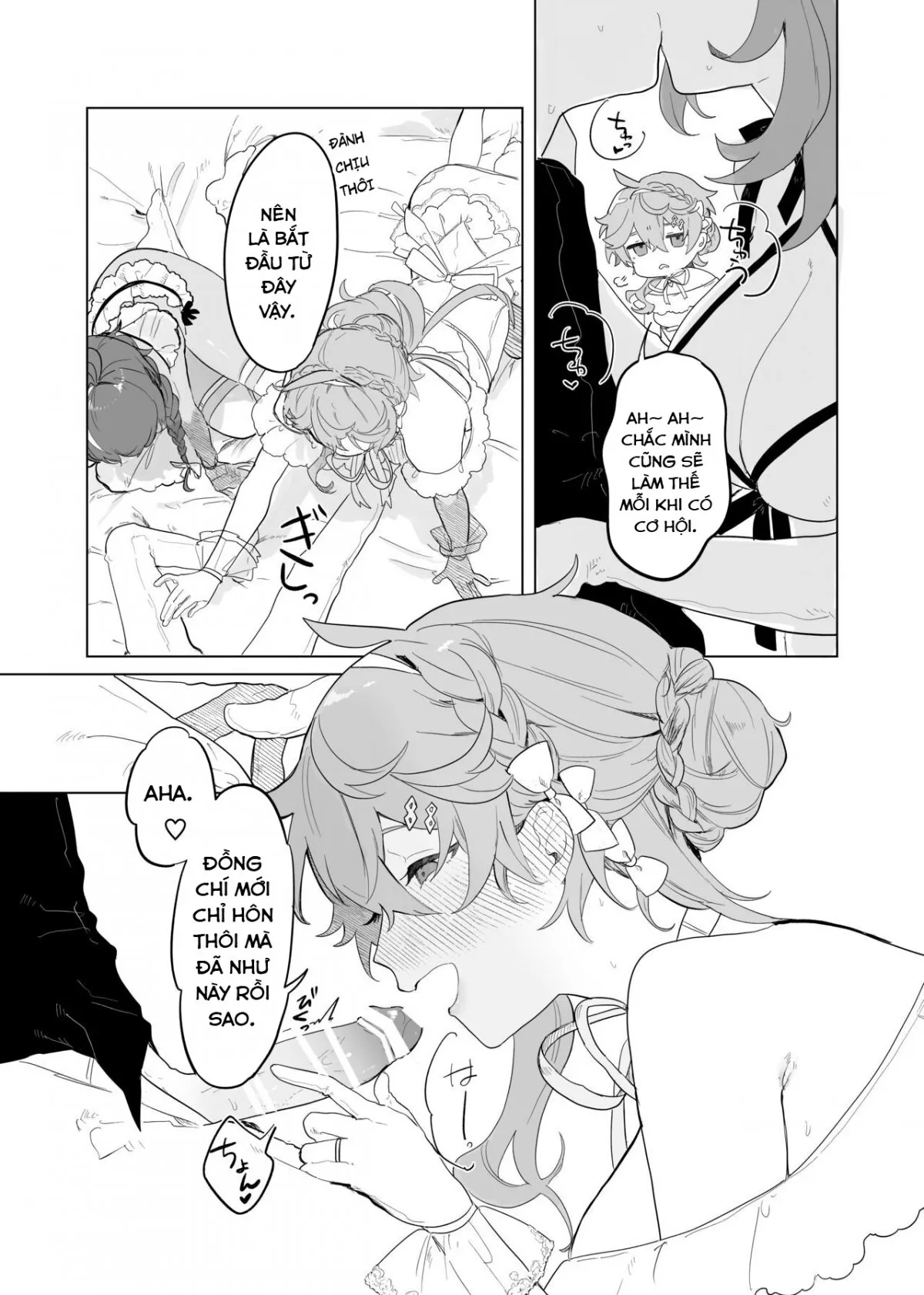 HentaiVN.net - Ảnh 6 - Aether và những cô nàng quyến rũ. [Sora-kun ga Ashinaga Oneechan-tachi to Ichaicha Suru Hon.] - Dạo đầu, Tartaglia