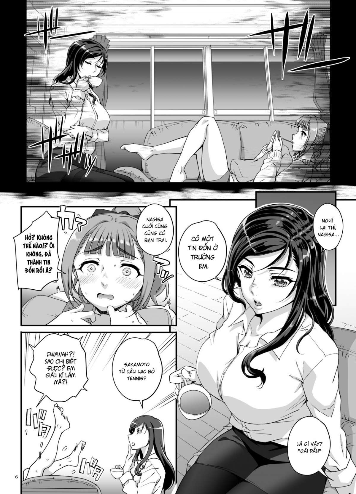 HentaiVN.net - Ảnh 8 - Takanashi Shimai no Junan [小鳥遊姉妹の受難] - Chap 1