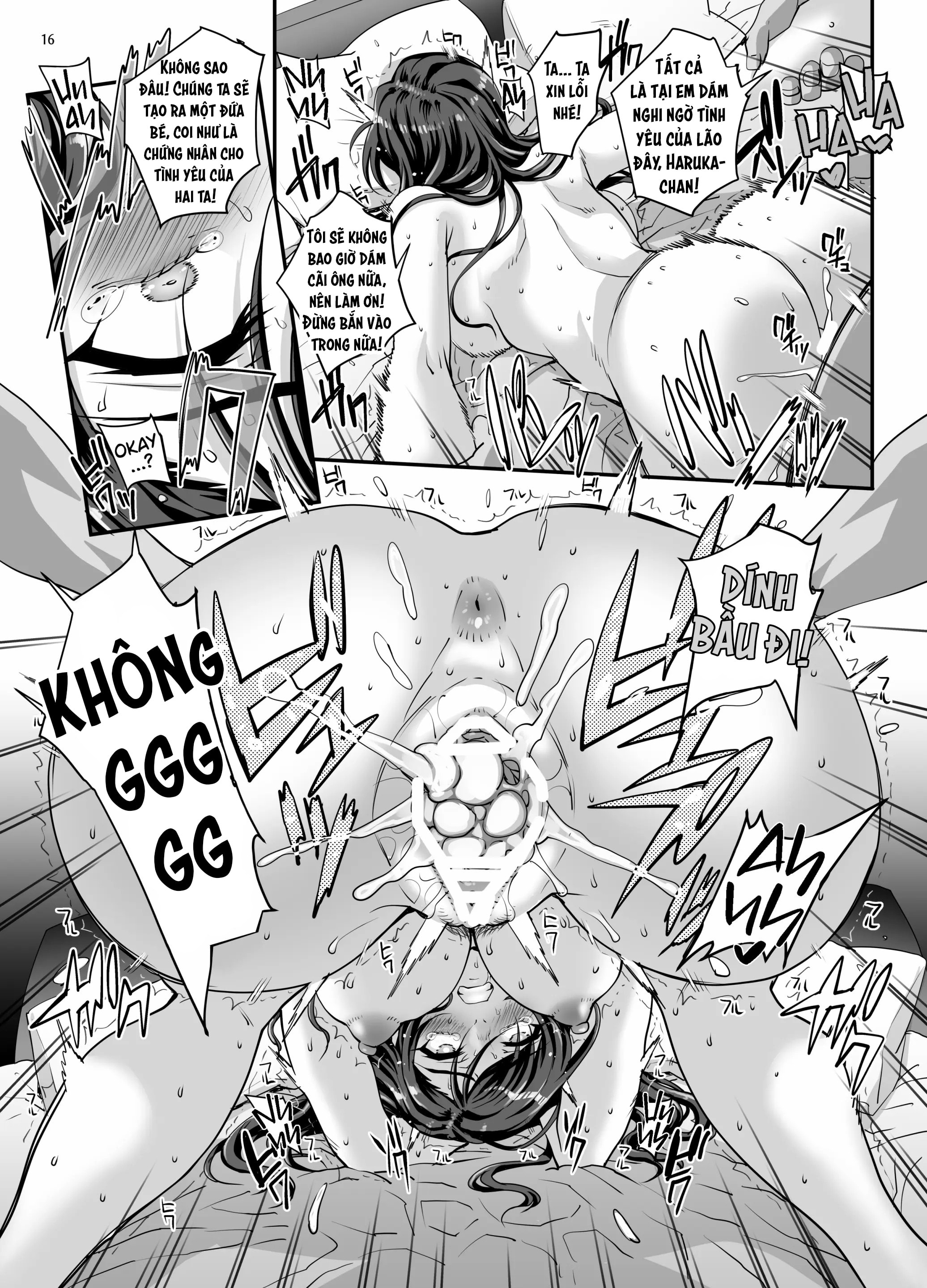 HentaiVN.net - Ảnh 17 - Takanashi Shimai no Junan [小鳥遊姉妹の受難] - Chap 2