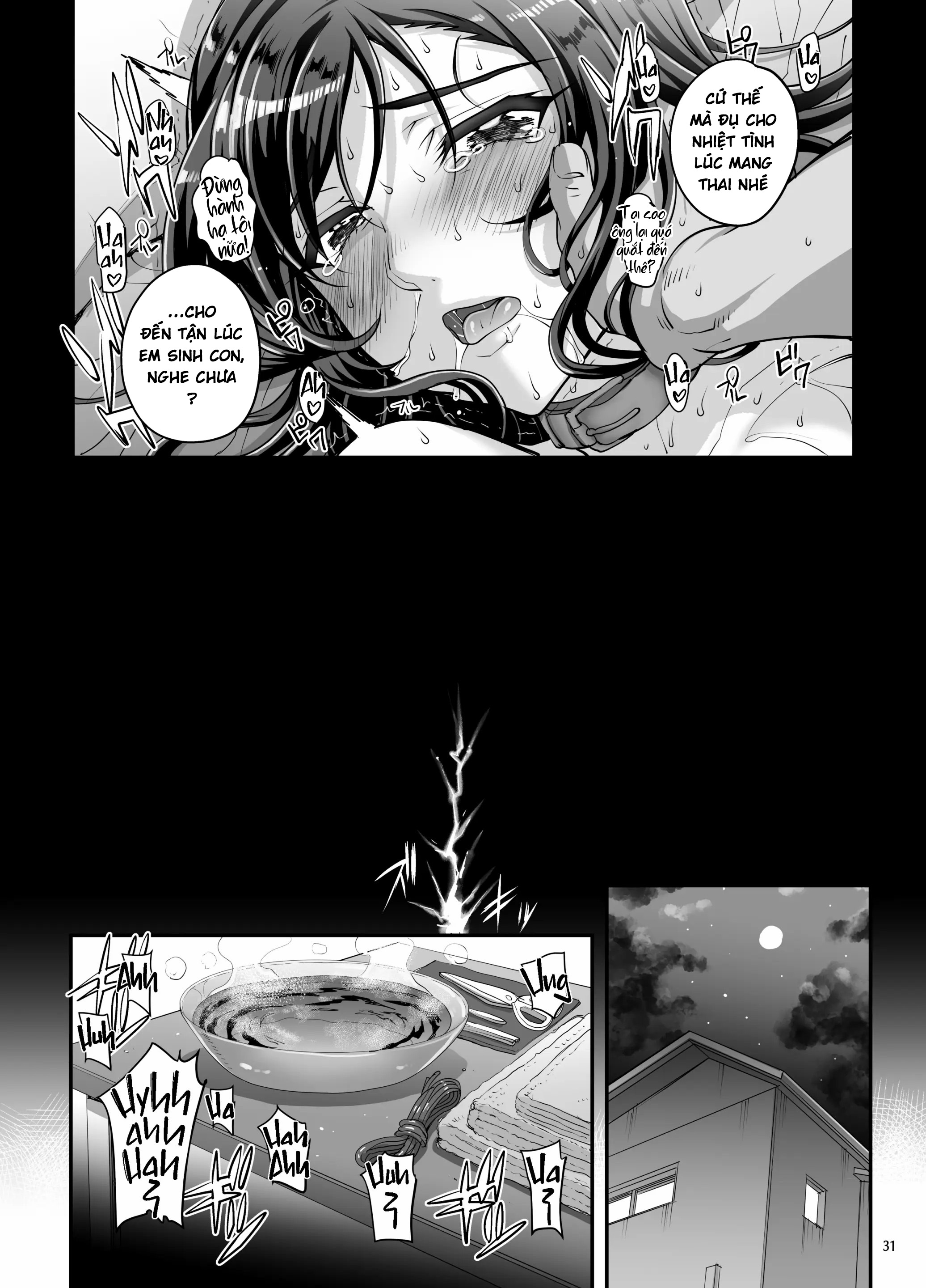 HentaiVN.net - Ảnh 32 - Takanashi Shimai no Junan [小鳥遊姉妹の受難] - Chap 2