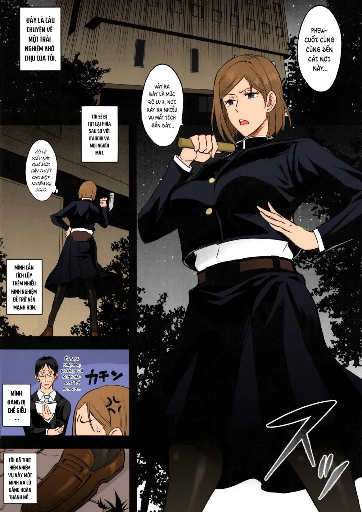 HentaiVN.net - Ảnh 3 - Trừng Phạt Nobara - Oneshot Full Color