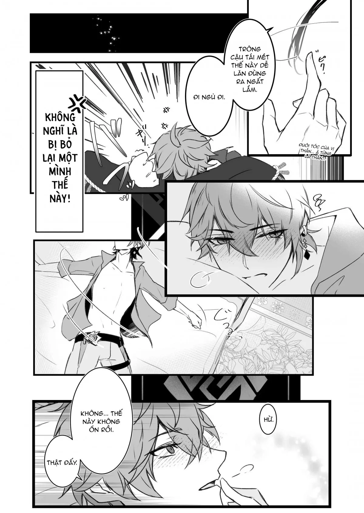 HentaiVN.net - Ảnh 18 - Nấc thang lên thiên đường [Ten no kai ; angel's stair] - Lỡ mồm nhận kèo làm truyện say gex