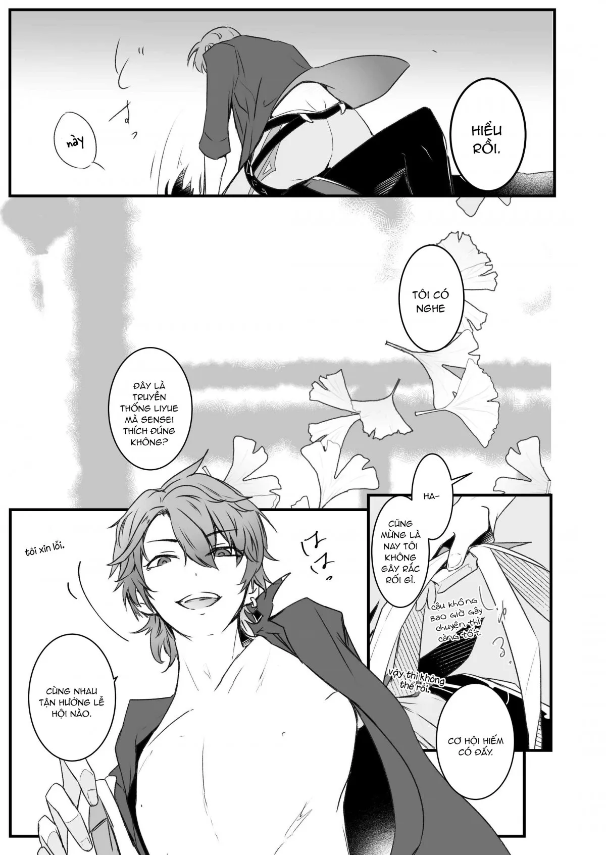 HentaiVN.net - Ảnh 23 - Nấc thang lên thiên đường [Ten no kai ; angel's stair] - Lỡ mồm nhận kèo làm truyện say gex