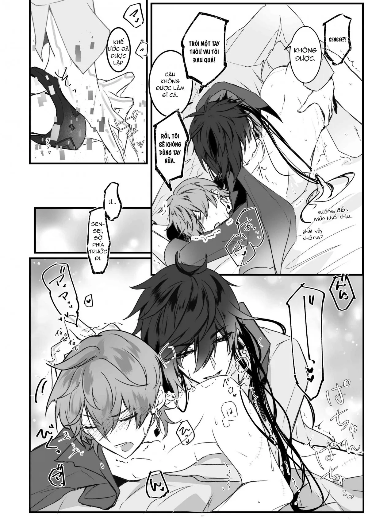 HentaiVN.net - Ảnh 31 - Nấc thang lên thiên đường [Ten no kai ; angel's stair] - Lỡ mồm nhận kèo làm truyện say gex