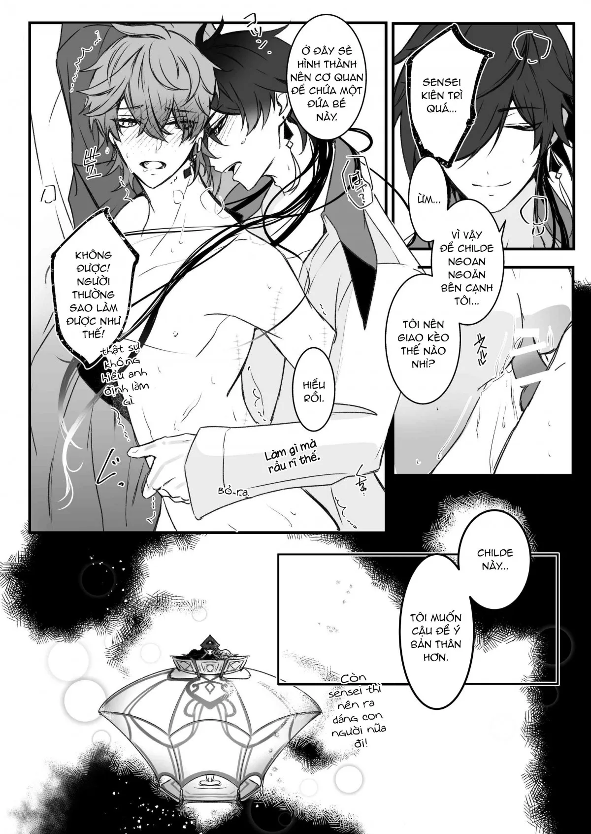 HentaiVN.net - Ảnh 33 - Nấc thang lên thiên đường [Ten no kai ; angel's stair] - Lỡ mồm nhận kèo làm truyện say gex