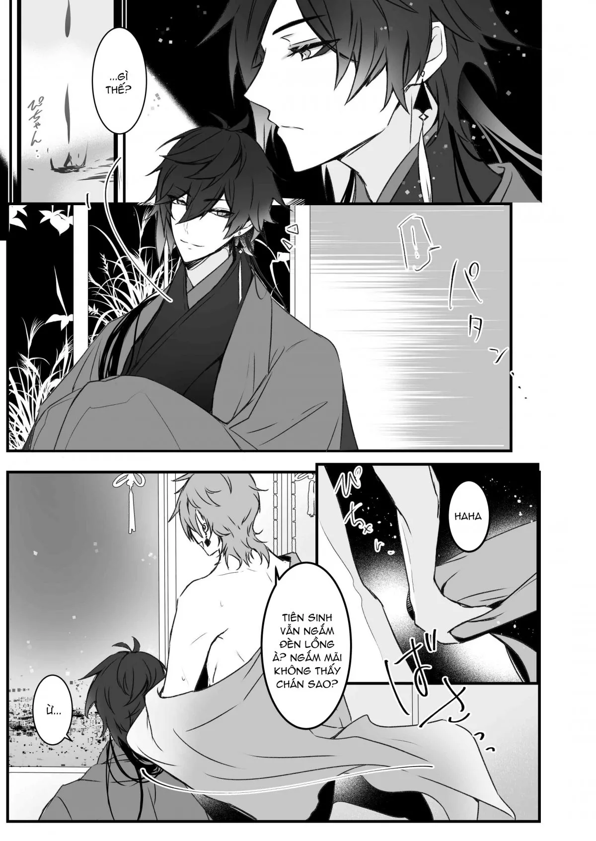 HentaiVN.net - Ảnh 34 - Nấc thang lên thiên đường [Ten no kai ; angel's stair] - Lỡ mồm nhận kèo làm truyện say gex