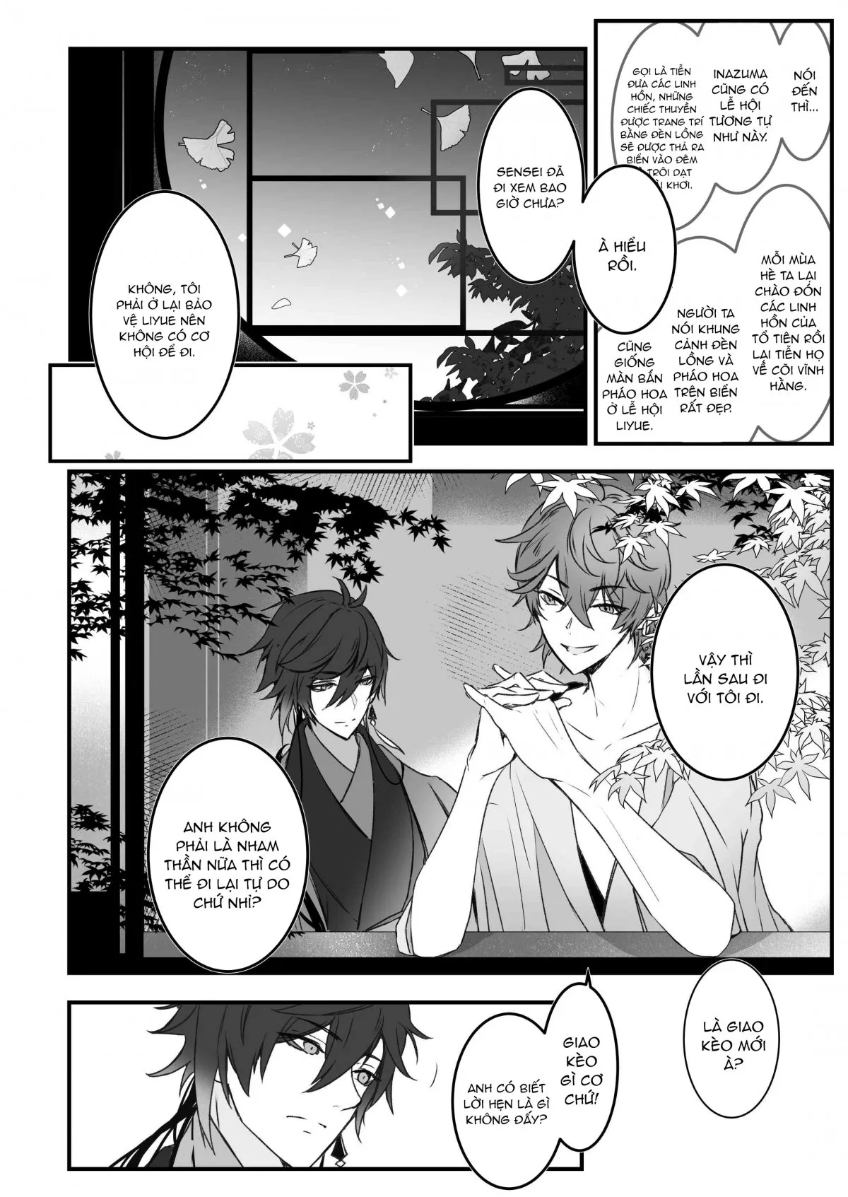 HentaiVN.net - Ảnh 37 - Nấc thang lên thiên đường [Ten no kai ; angel's stair] - Lỡ mồm nhận kèo làm truyện say gex