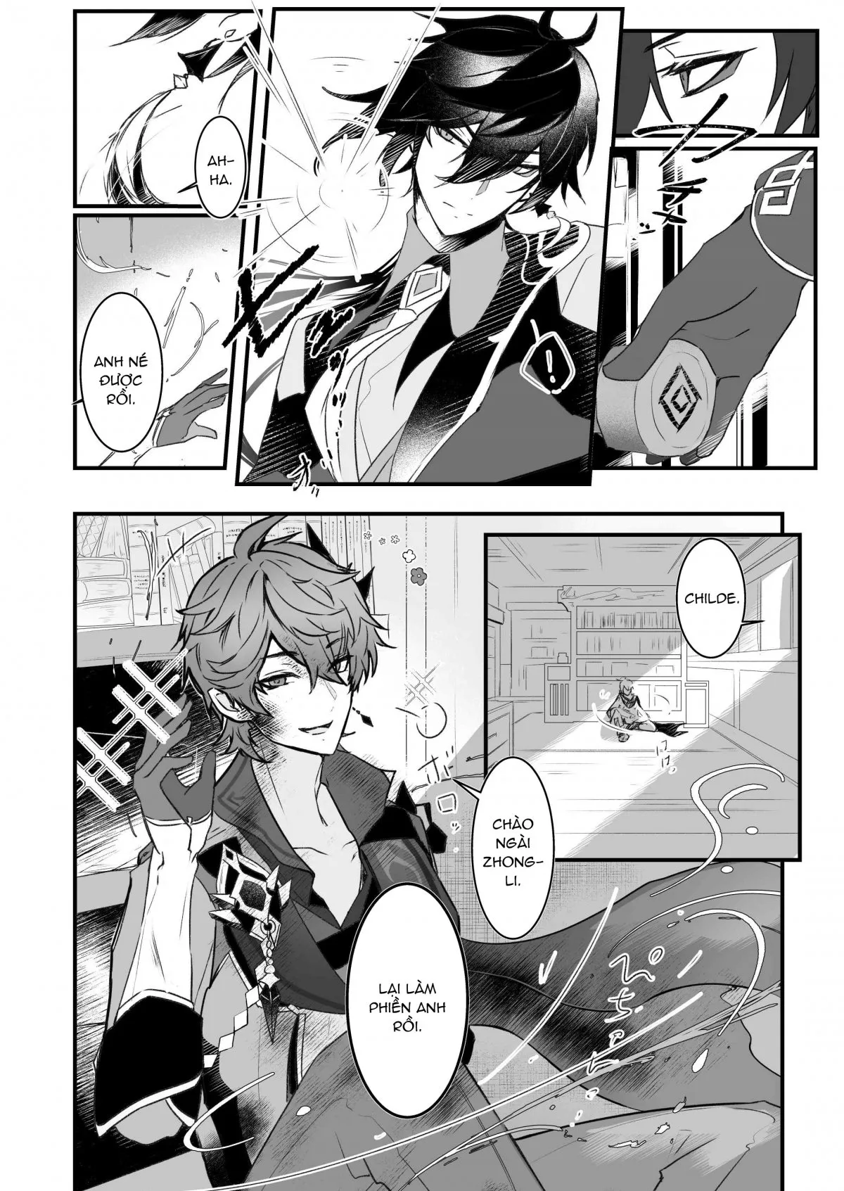 HentaiVN.net - Ảnh 6 - Nấc thang lên thiên đường [Ten no kai ; angel's stair] - Lỡ mồm nhận kèo làm truyện say gex