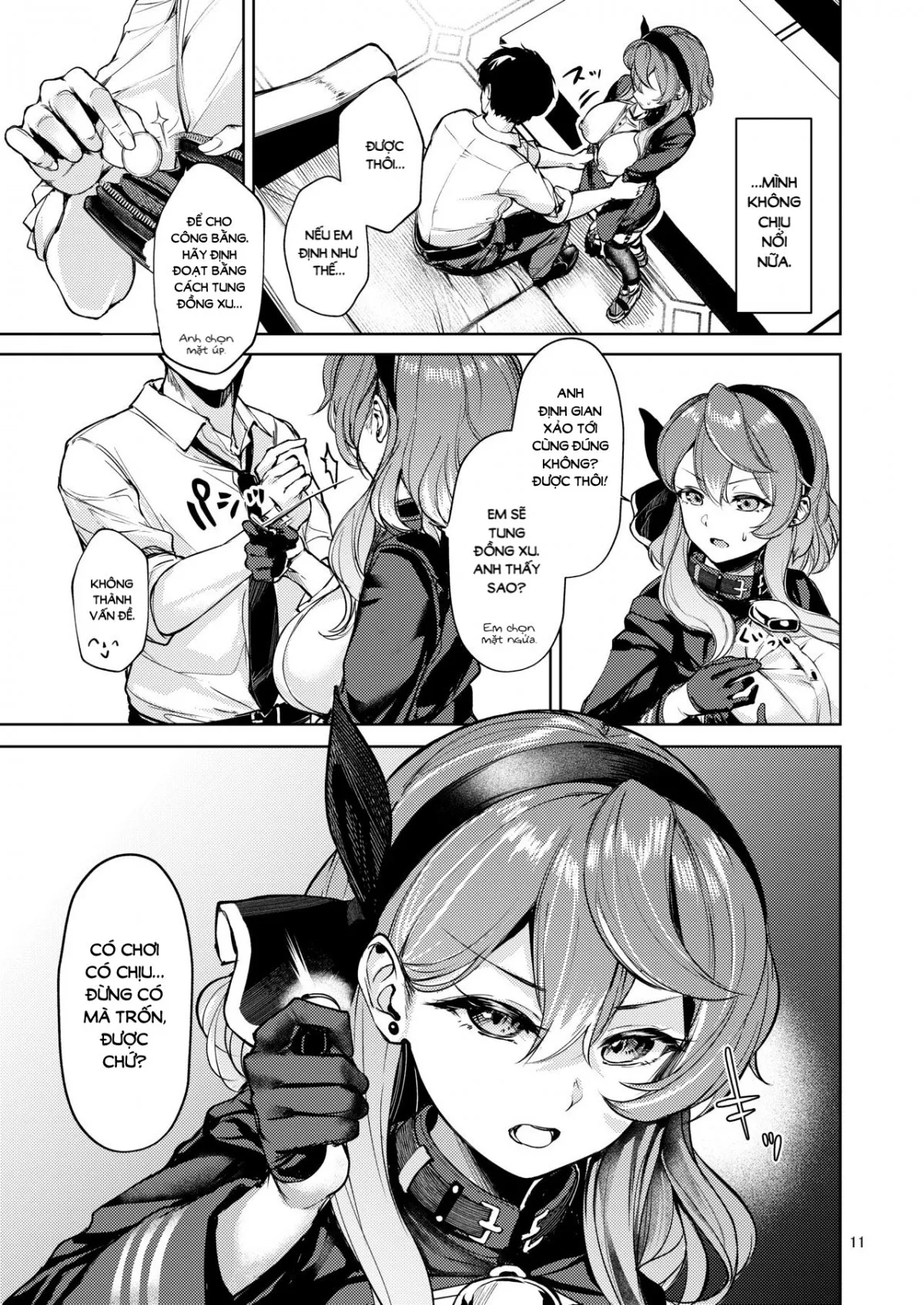 HentaiVN.net - Ảnh 11 - Bisho Bisho Archive ~Amau Ako Hen~ | Soaking Wet Archive ~Amau Ako's Chapter~ (Blue Archive) - Oneshot
