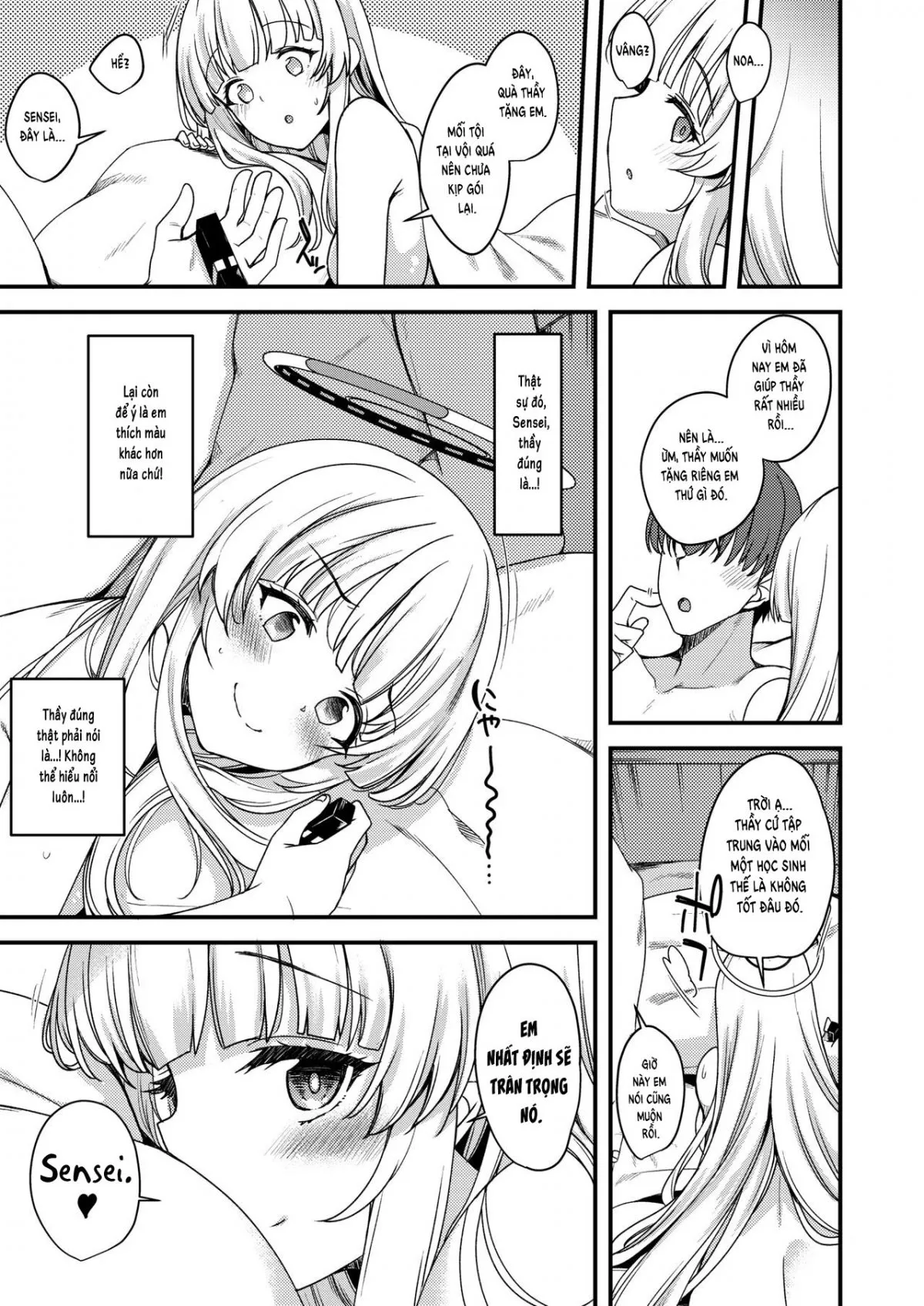 HentaiVN.net - Ảnh 22 - Sensei, thầy có thể dành thêm nhiều thời gian cho em nữa được không? - Oneshot nứng