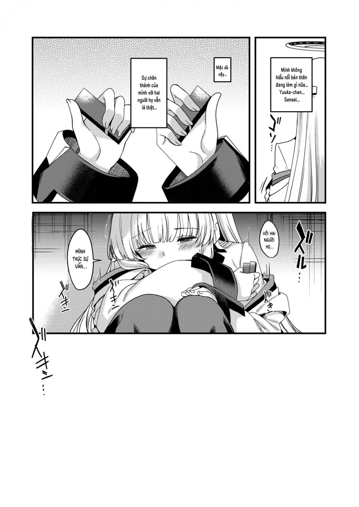 HentaiVN.net - Ảnh 24 - Sensei, thầy có thể dành thêm nhiều thời gian cho em nữa được không? - Oneshot nứng