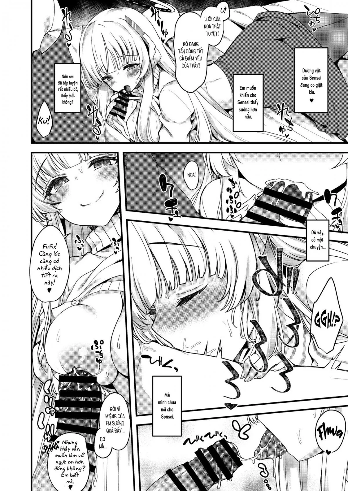 HentaiVN.net - Ảnh 7 - Sensei, thầy có thể dành thêm nhiều thời gian cho em nữa được không? - Oneshot nứng