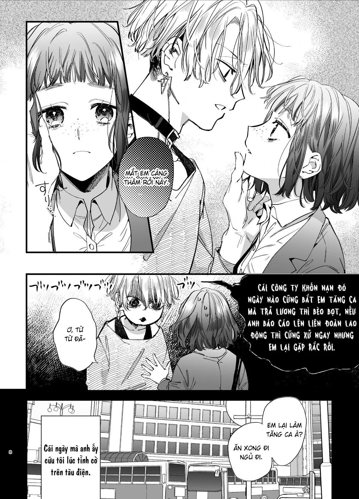 HentaiVN.net - Ảnh 10 - Trông em thảm hại như này lại đáng yêu vl [Kawaisou na Kimi ga Ichiban Kawaii -Kyouizon na Chiaki-kun to Kimesaku Ecchi-] - Nổ máy
