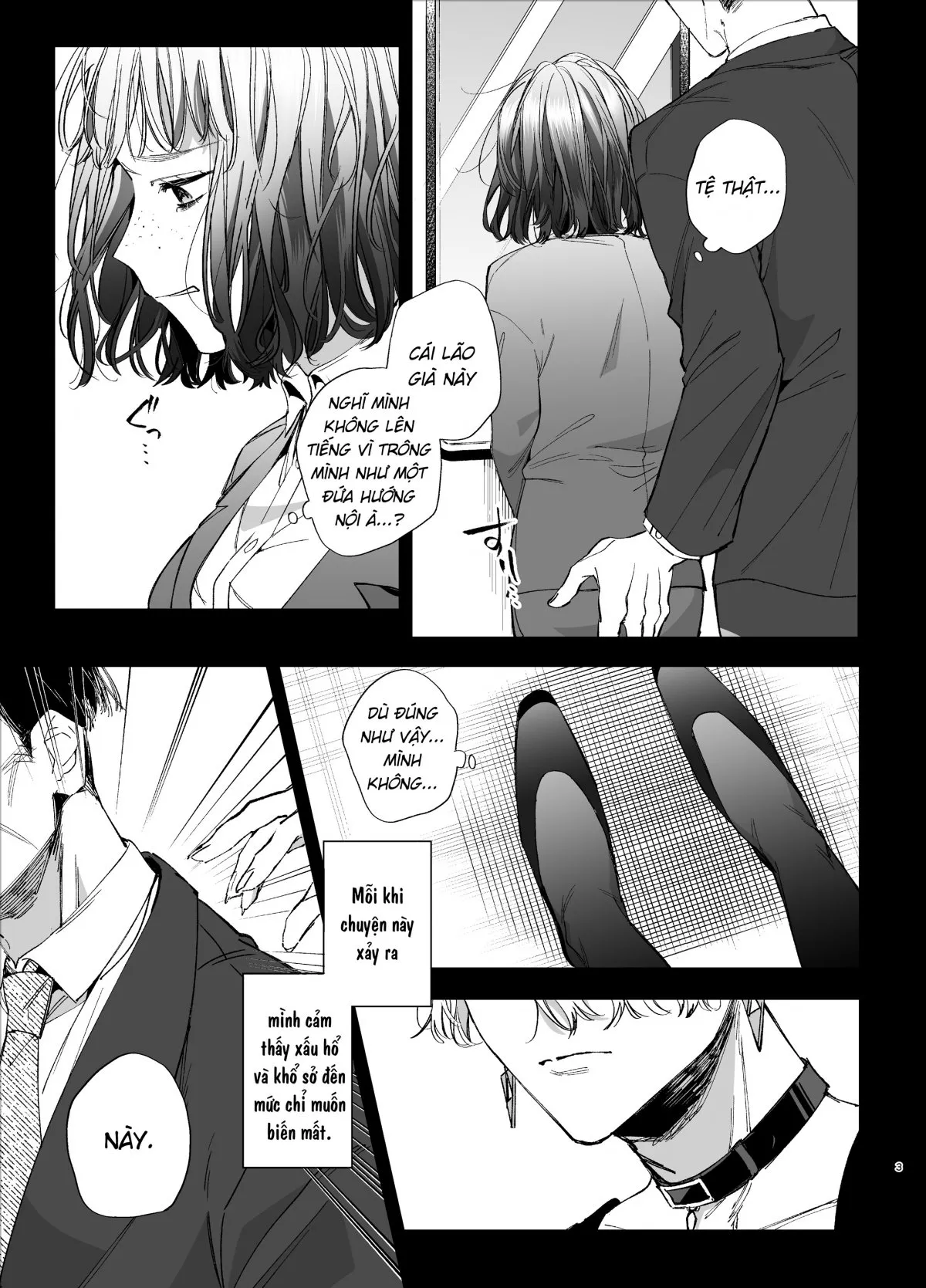 HentaiVN.net - Ảnh 5 - Trông em thảm hại như này lại đáng yêu vl [Kawaisou na Kimi ga Ichiban Kawaii -Kyouizon na Chiaki-kun to Kimesaku Ecchi-] - Nổ máy