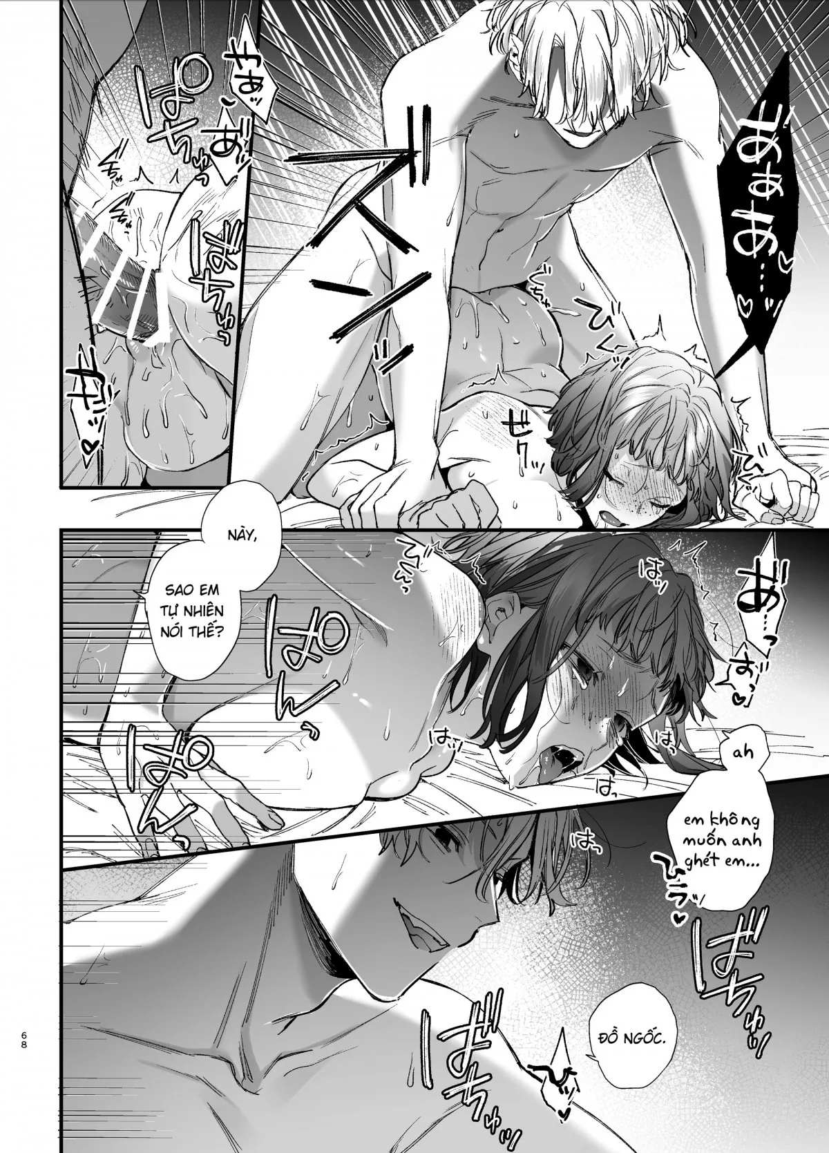 HentaiVN.net - Ảnh 27 - Trông em thảm hại như này lại đáng yêu vl [Kawaisou na Kimi ga Ichiban Kawaii -Kyouizon na Chiaki-kun to Kimesaku Ecchi-] - Brừm