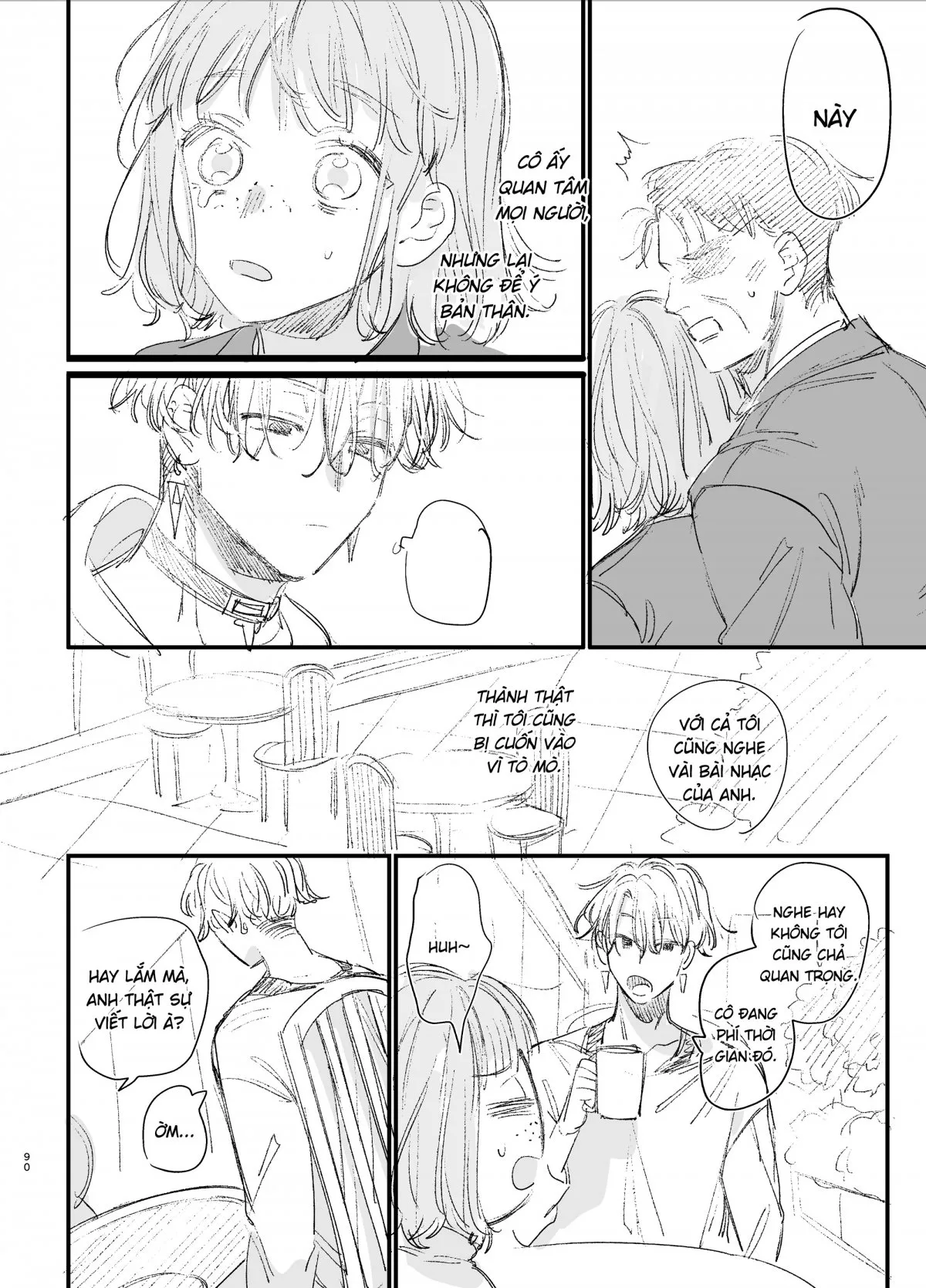 HentaiVN.net - Ảnh 49 - Trông em thảm hại như này lại đáng yêu vl [Kawaisou na Kimi ga Ichiban Kawaii -Kyouizon na Chiaki-kun to Kimesaku Ecchi-] - Brừm