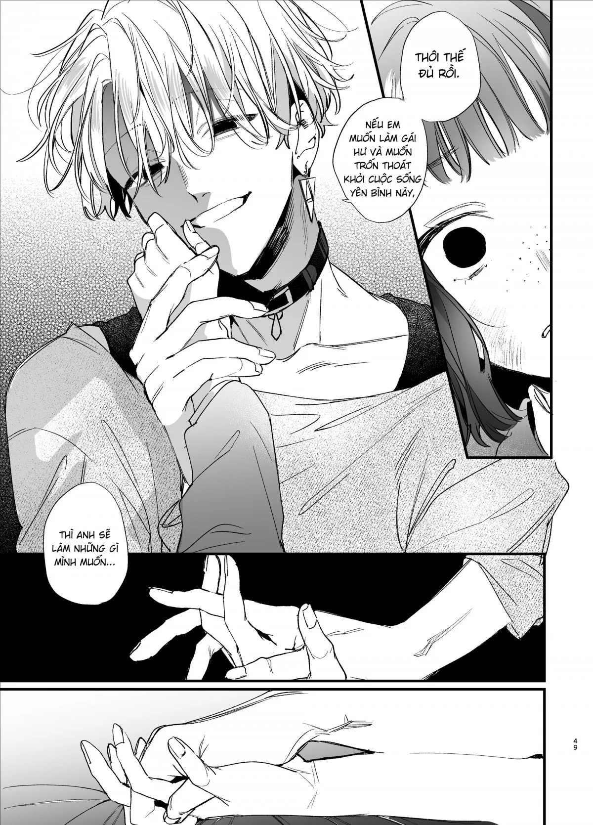 HentaiVN.net - Ảnh 8 - Trông em thảm hại như này lại đáng yêu vl [Kawaisou na Kimi ga Ichiban Kawaii -Kyouizon na Chiaki-kun to Kimesaku Ecchi-] - Brừm