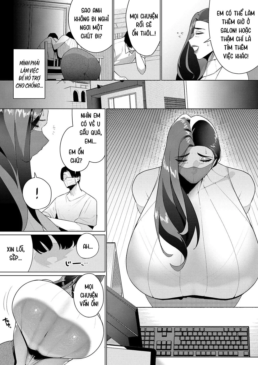 HentaiVN.net - Ảnh 4 - Và rồi, tôi đã không thể kháng cự… [Aragaenai sono Saki ni… | And Then, I Could Not Resist...] - Oneshot