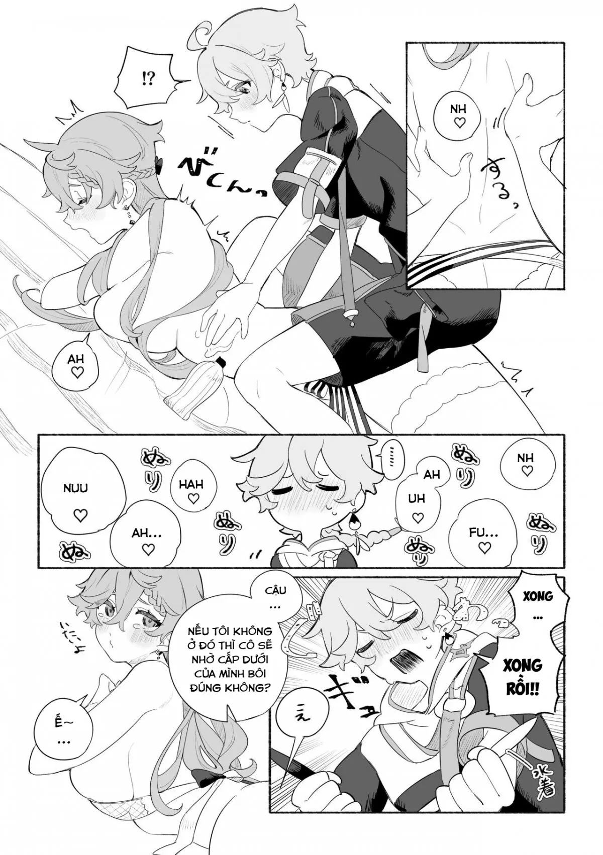 HentaiVN.net - Ảnh 12 - Kì nghỉ hè ngọt ngào. (Genshin Impact) [Summer Time] - Oneshot