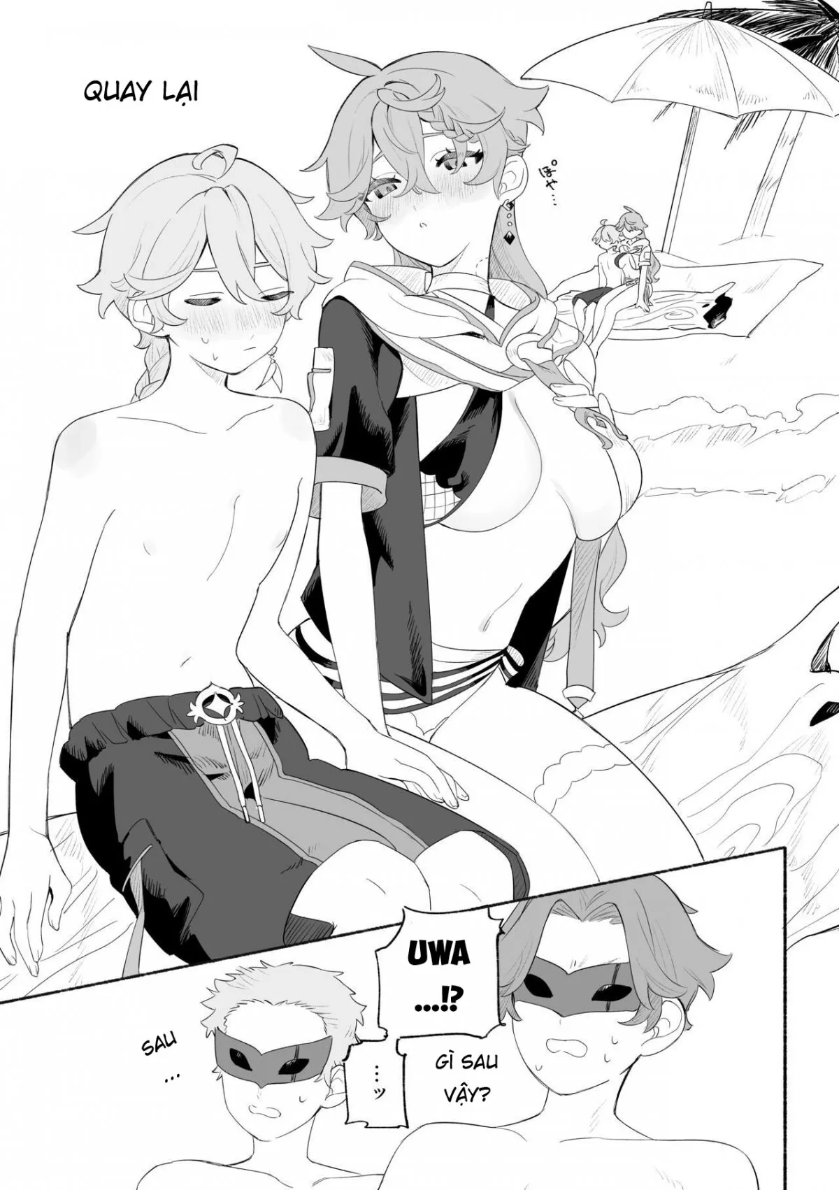 HentaiVN.net - Ảnh 36 - Kì nghỉ hè ngọt ngào. (Genshin Impact) [Summer Time] - Oneshot