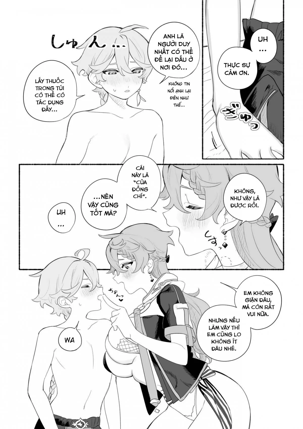 HentaiVN.net - Ảnh 37 - Kì nghỉ hè ngọt ngào. (Genshin Impact) [Summer Time] - Oneshot