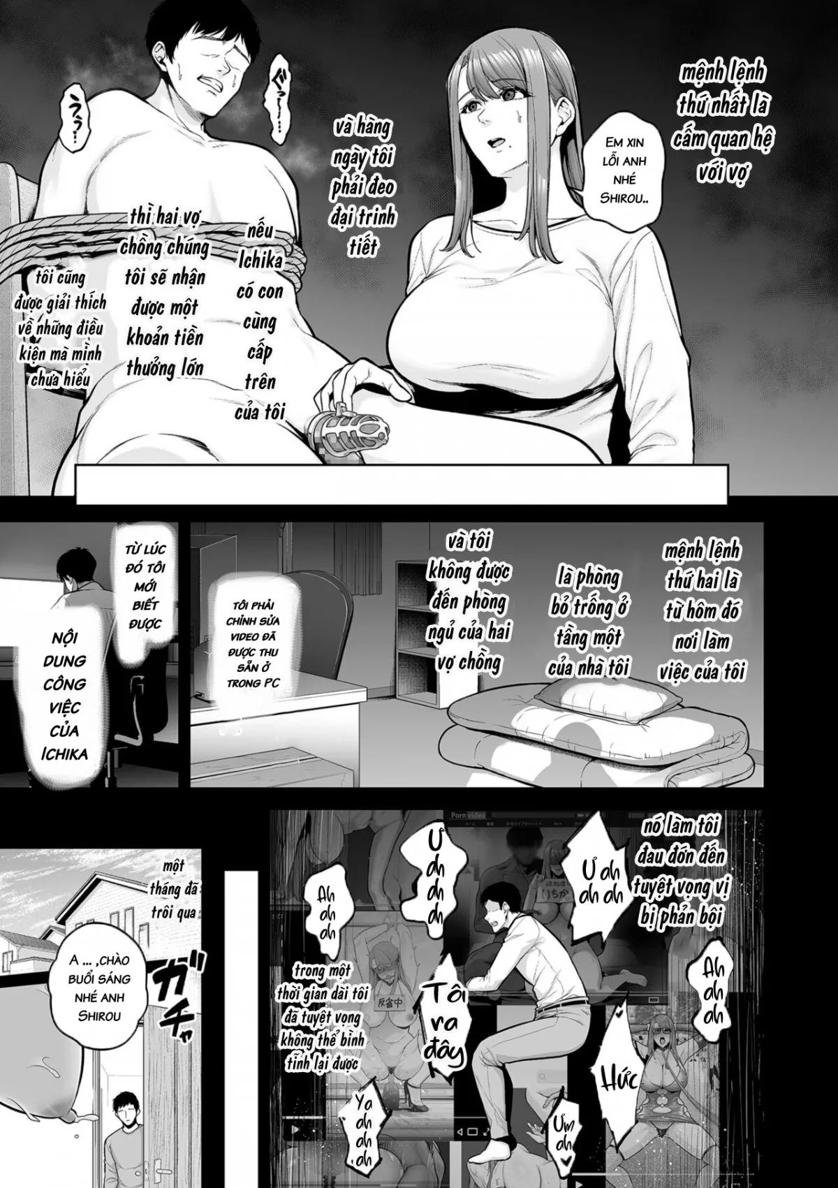 HentaiVN.net - Ảnh 5 - 本性 - Chap 3