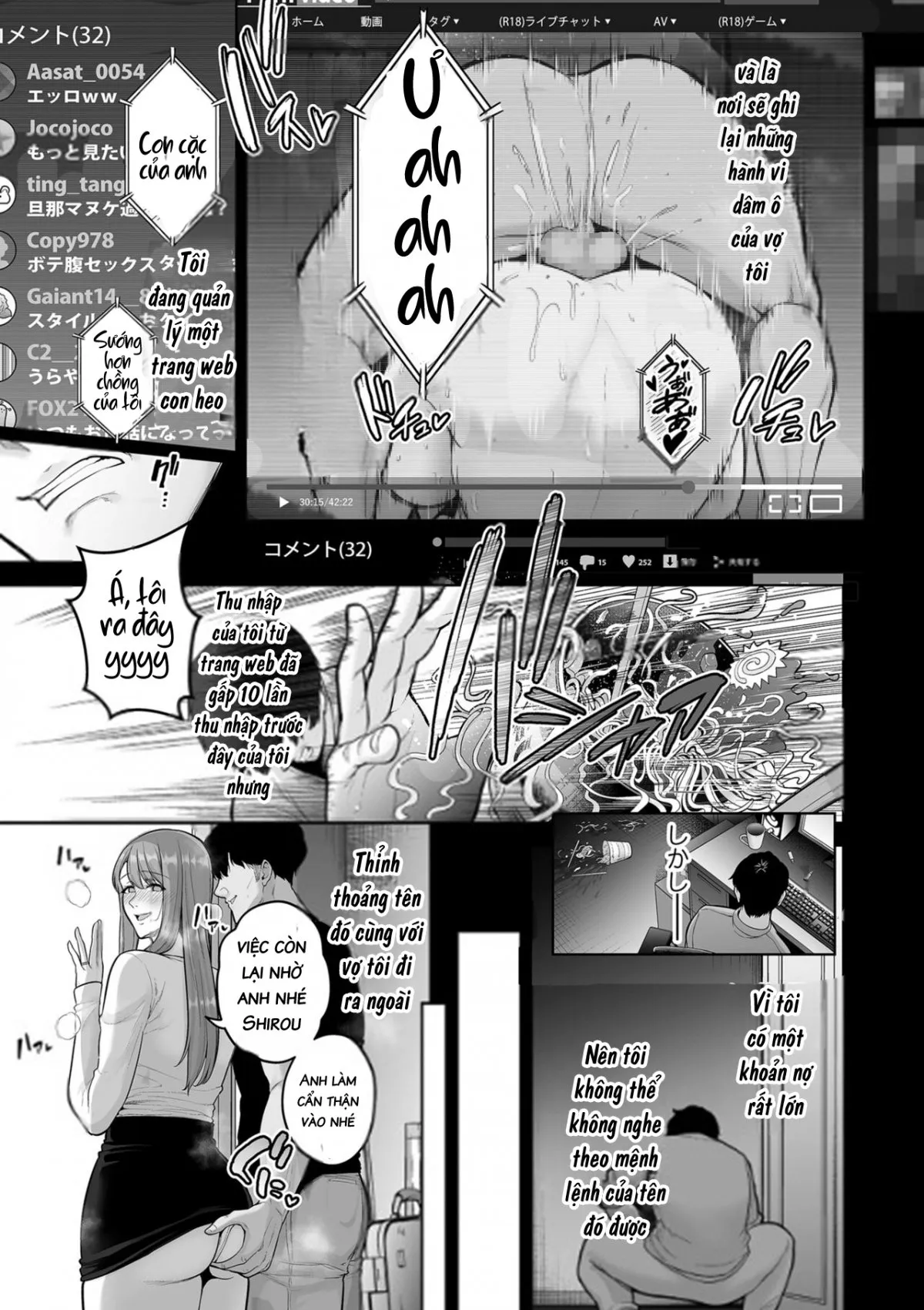 HentaiVN.net - Ảnh 7 - 本性 - Chap 3