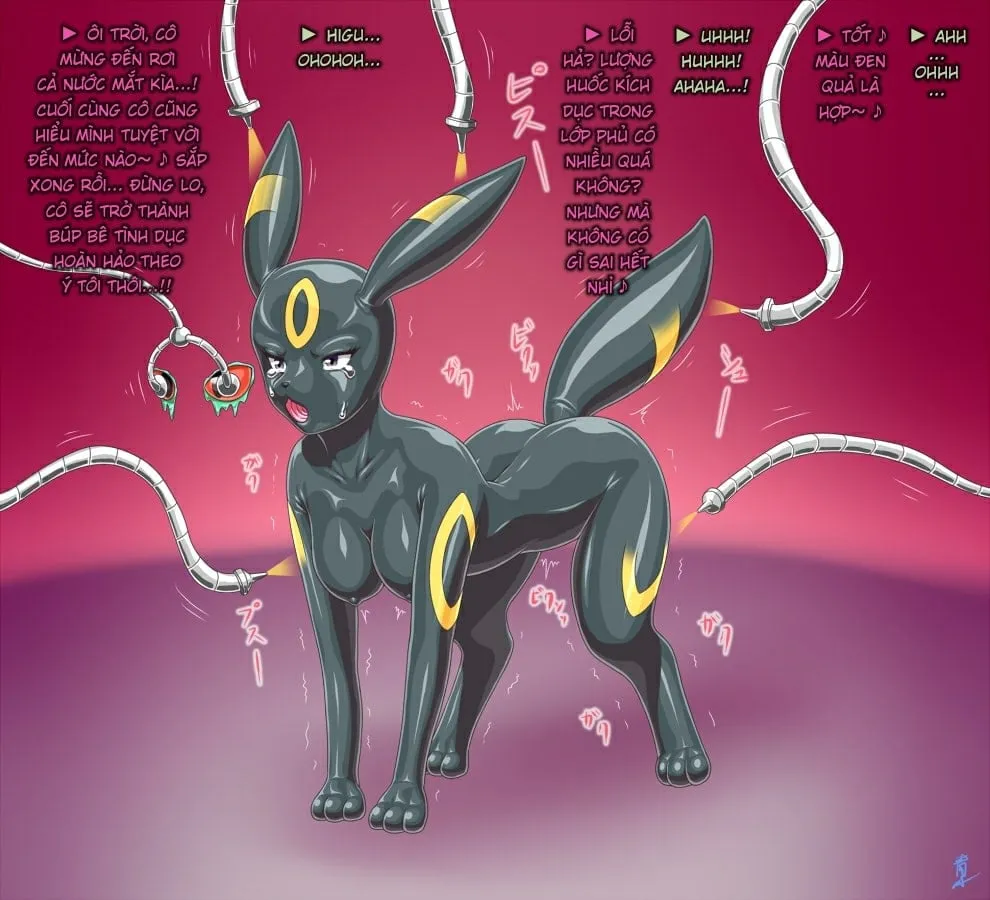 HentaiVN.net - Ảnh 11 - Cynthia → Umbreon Rubber Doll Kaizou - Oneshot