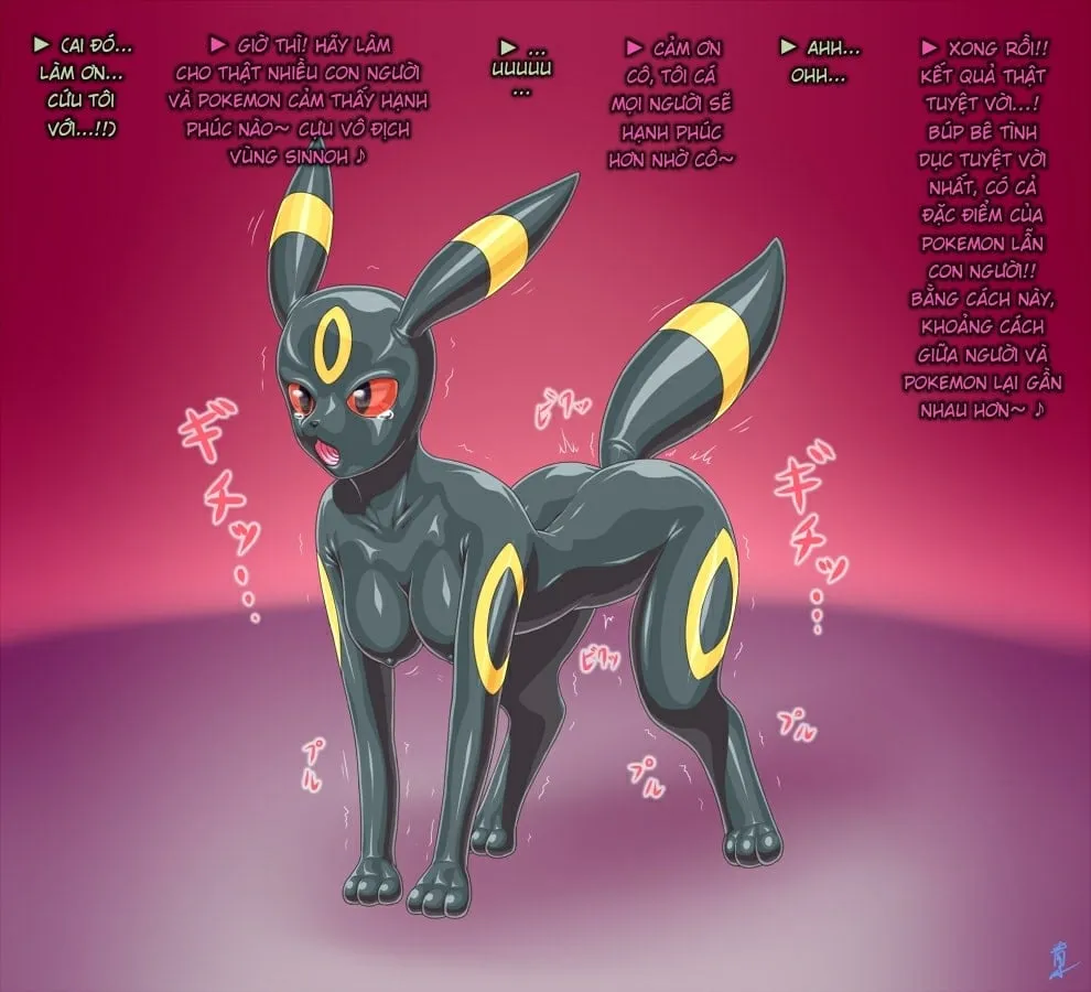 HentaiVN.net - Ảnh 12 - Cynthia → Umbreon Rubber Doll Kaizou - Oneshot