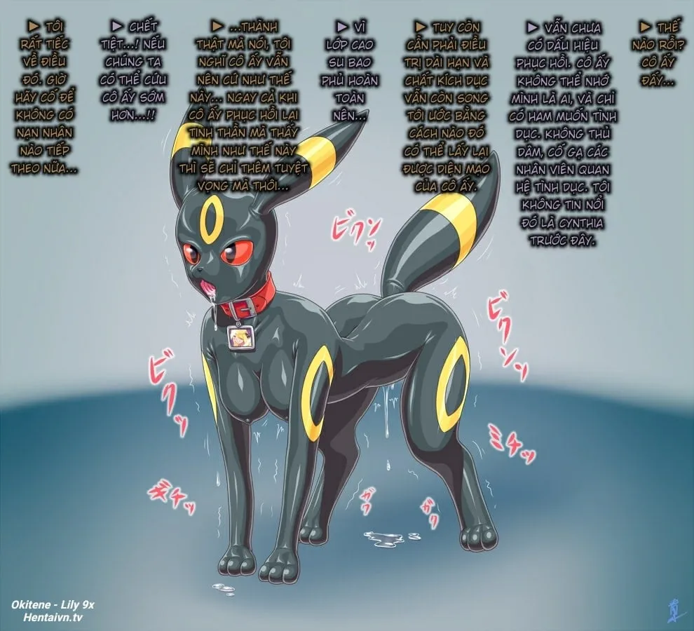 HentaiVN.net - Ảnh 16 - Cynthia → Umbreon Rubber Doll Kaizou - Oneshot