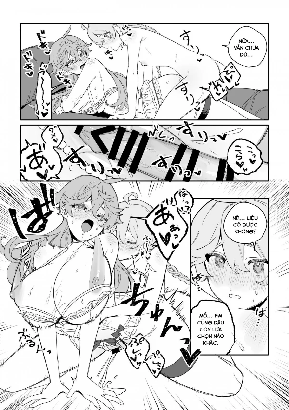 HentaiVN.net - Ảnh 25 - Kì nghỉ đông ngọt ngào (Genshin Impact) [SweetSweet Winter holiday] - Oneshot
