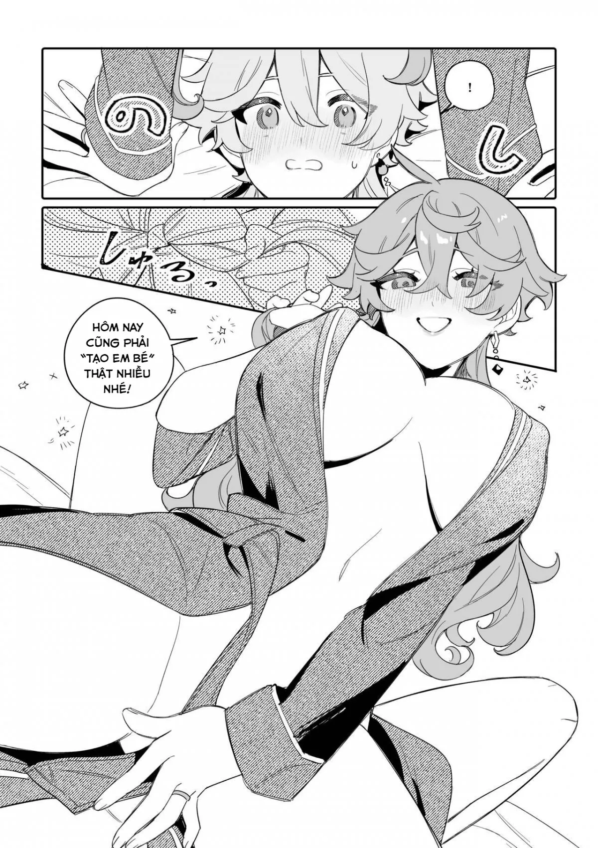 HentaiVN.net - Ảnh 35 - Kì nghỉ đông ngọt ngào (Genshin Impact) [SweetSweet Winter holiday] - Oneshot