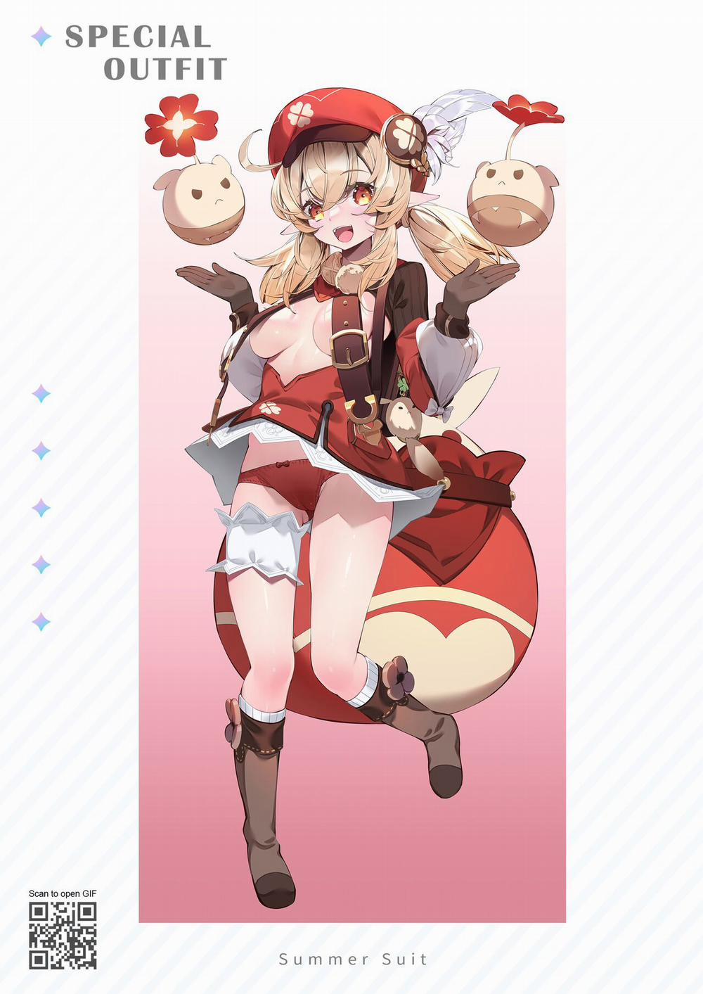 HentaiVN.net - Ảnh 6 - Genshin - Hành trình trưởng thành [Genshin - Growth Journey] - Klee UwU