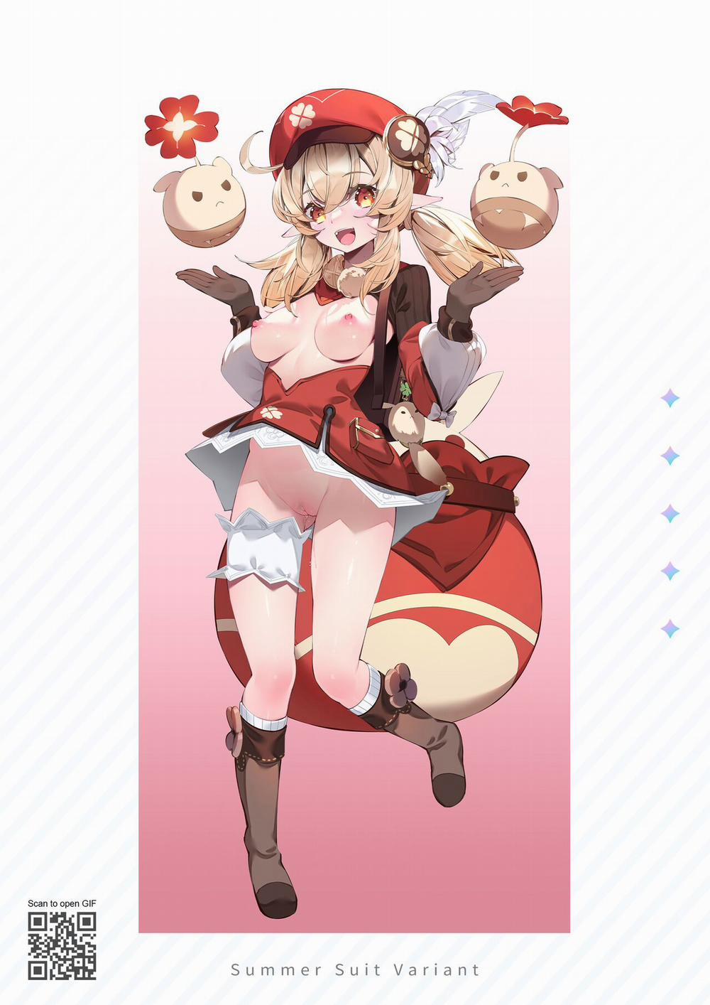 HentaiVN.net - Ảnh 7 - Genshin - Hành trình trưởng thành [Genshin - Growth Journey] - Klee UwU