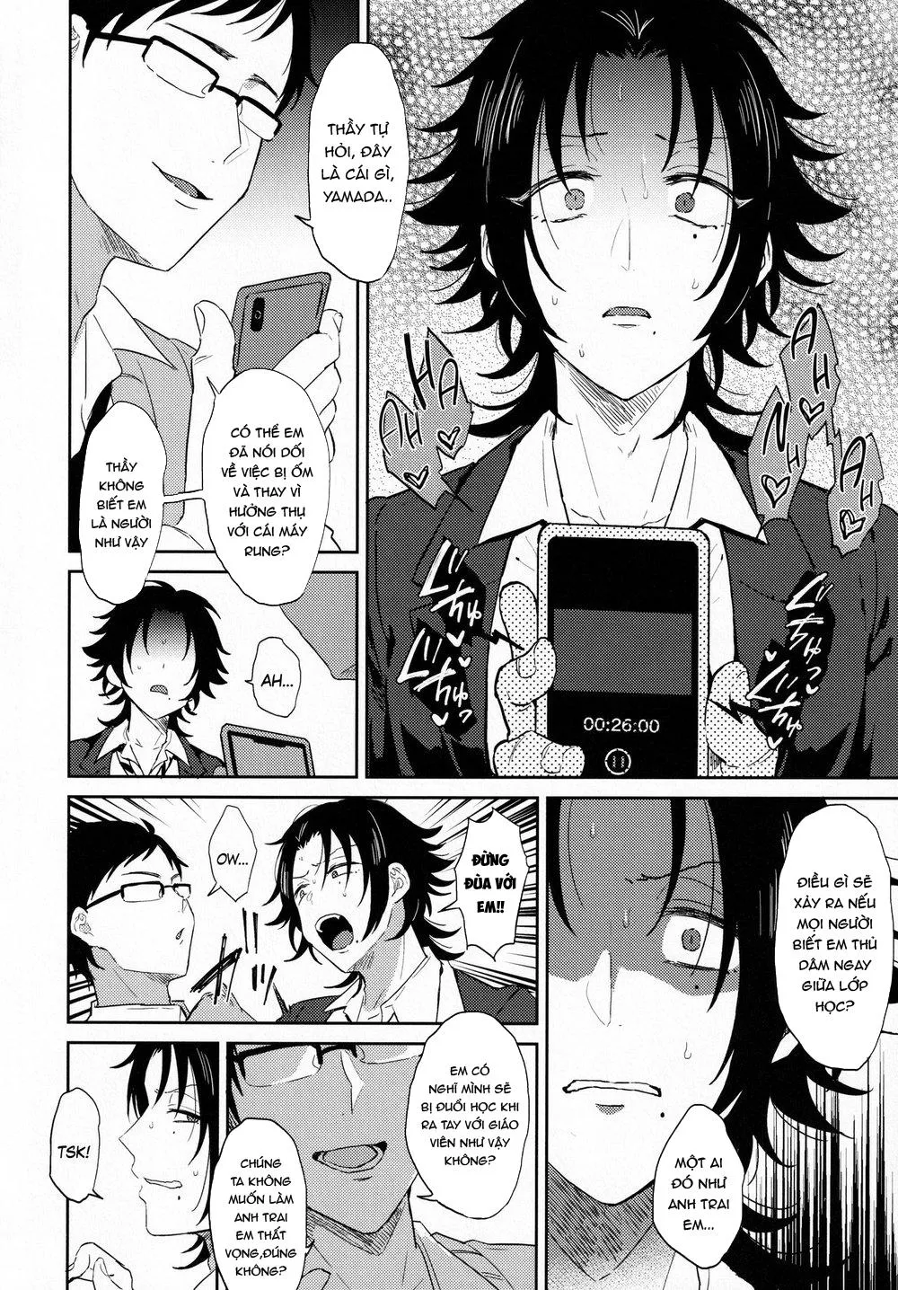 HentaiVN.net - Ảnh 10 - Oshiego Yamada o Kyouhaku Mesu Ochi Sex - Chap 1